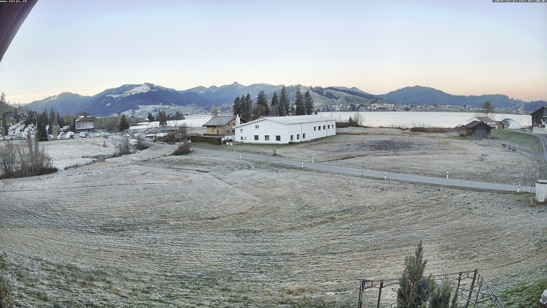 Willerzell: Blickrichtung Sihlsee und Birchli/Einsiedeln