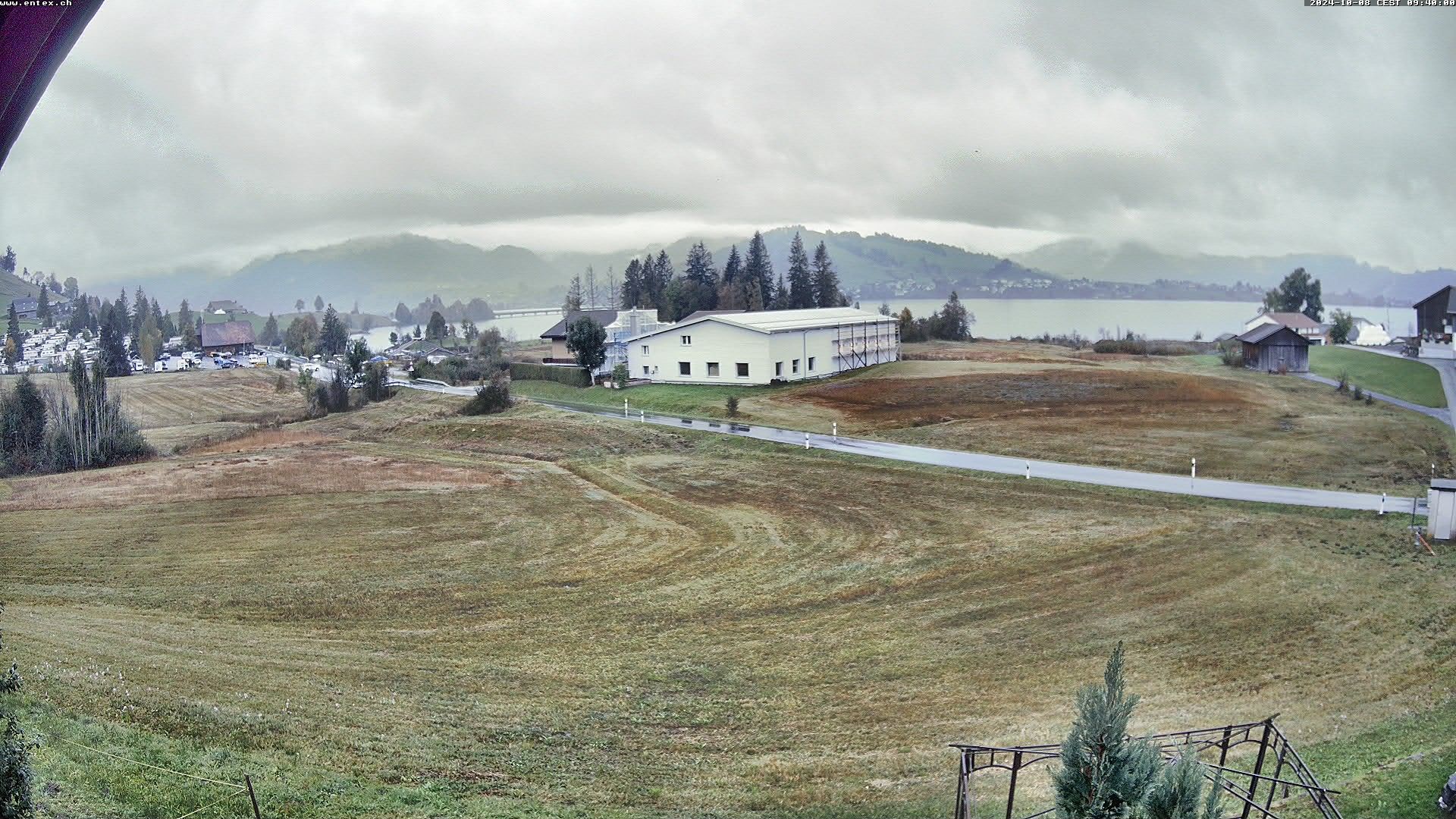 Willerzell: Blickrichtung Sihlsee und Birchli/Einsiedeln