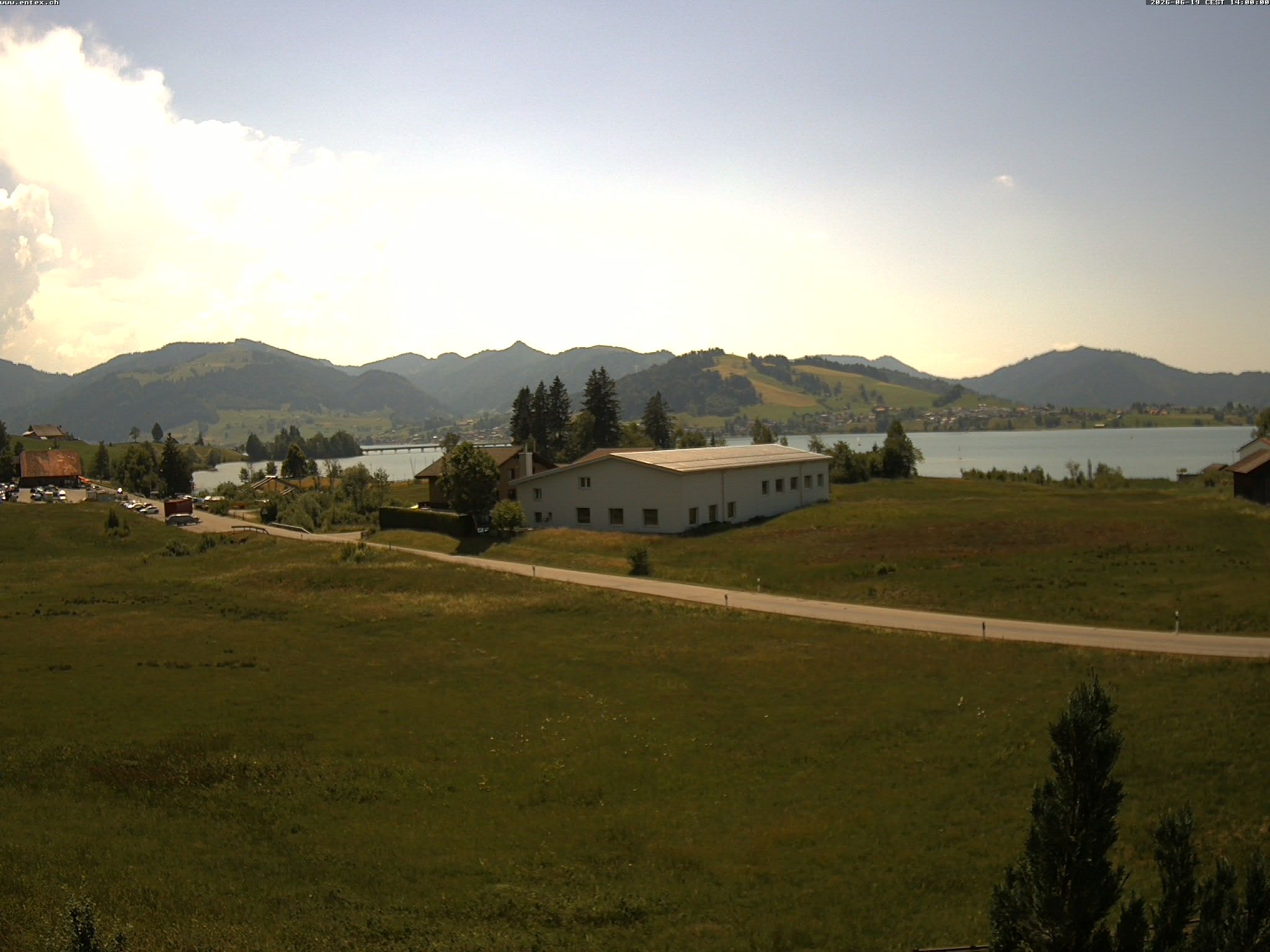 Willerzell: Blickrichtung Sihlsee und Birchli/Einsiedeln