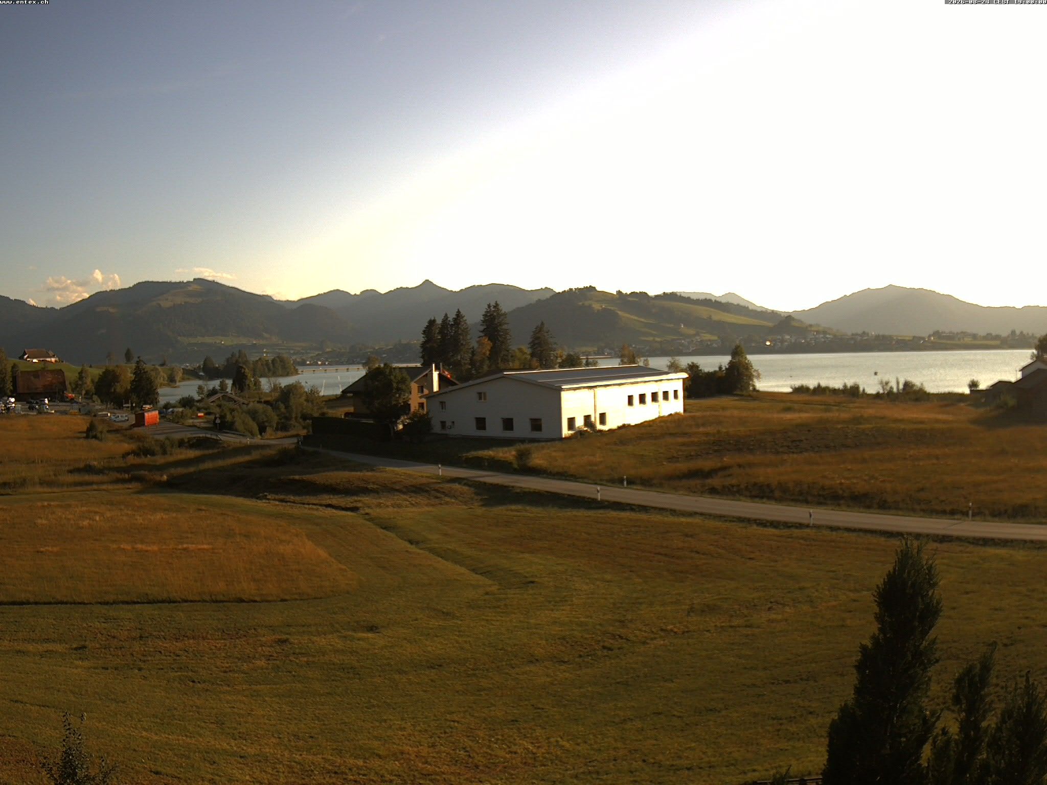 Willerzell: Blickrichtung Sihlsee und Birchli/Einsiedeln