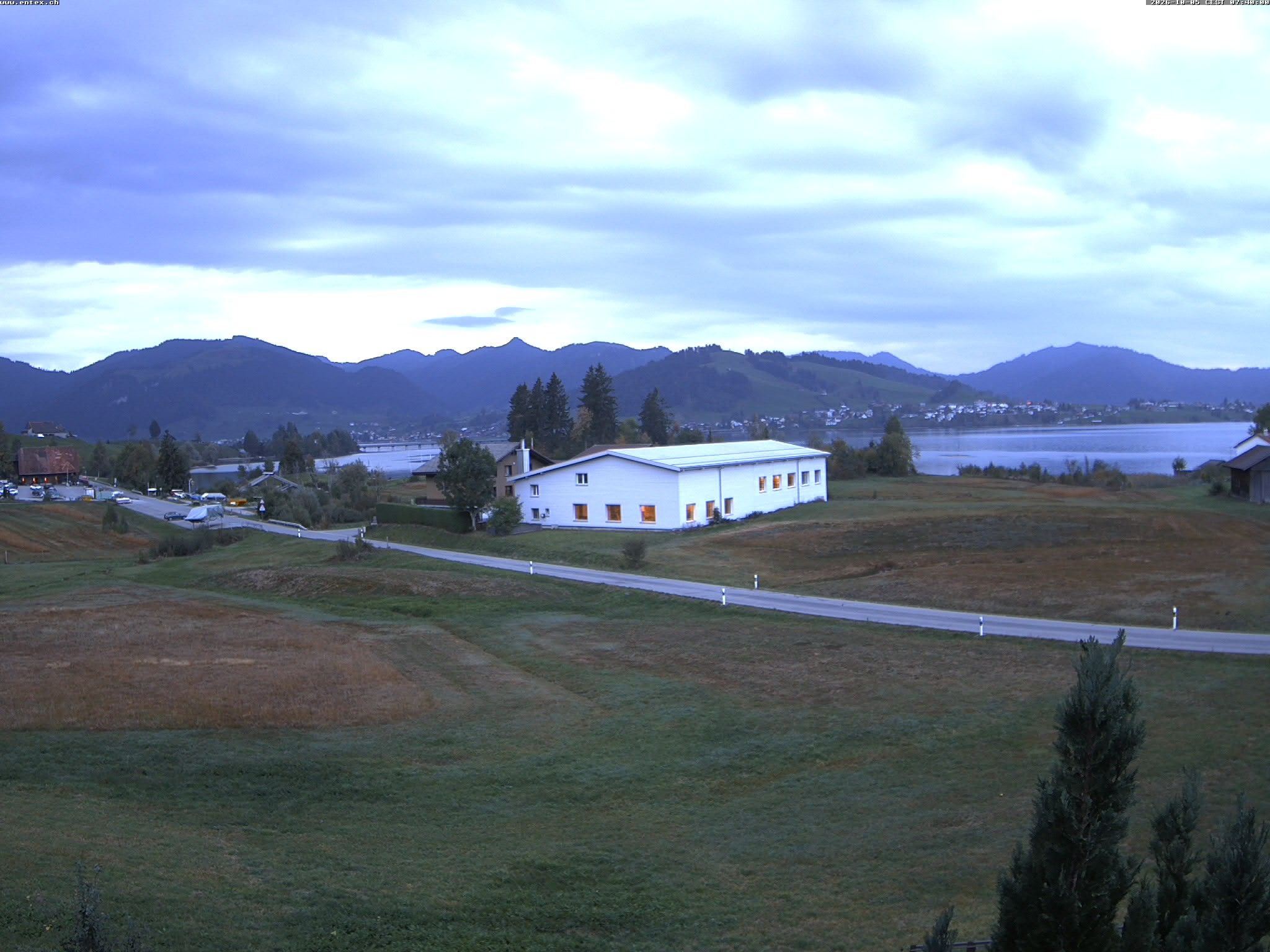 Willerzell: Blickrichtung Sihlsee und Birchli/Einsiedeln