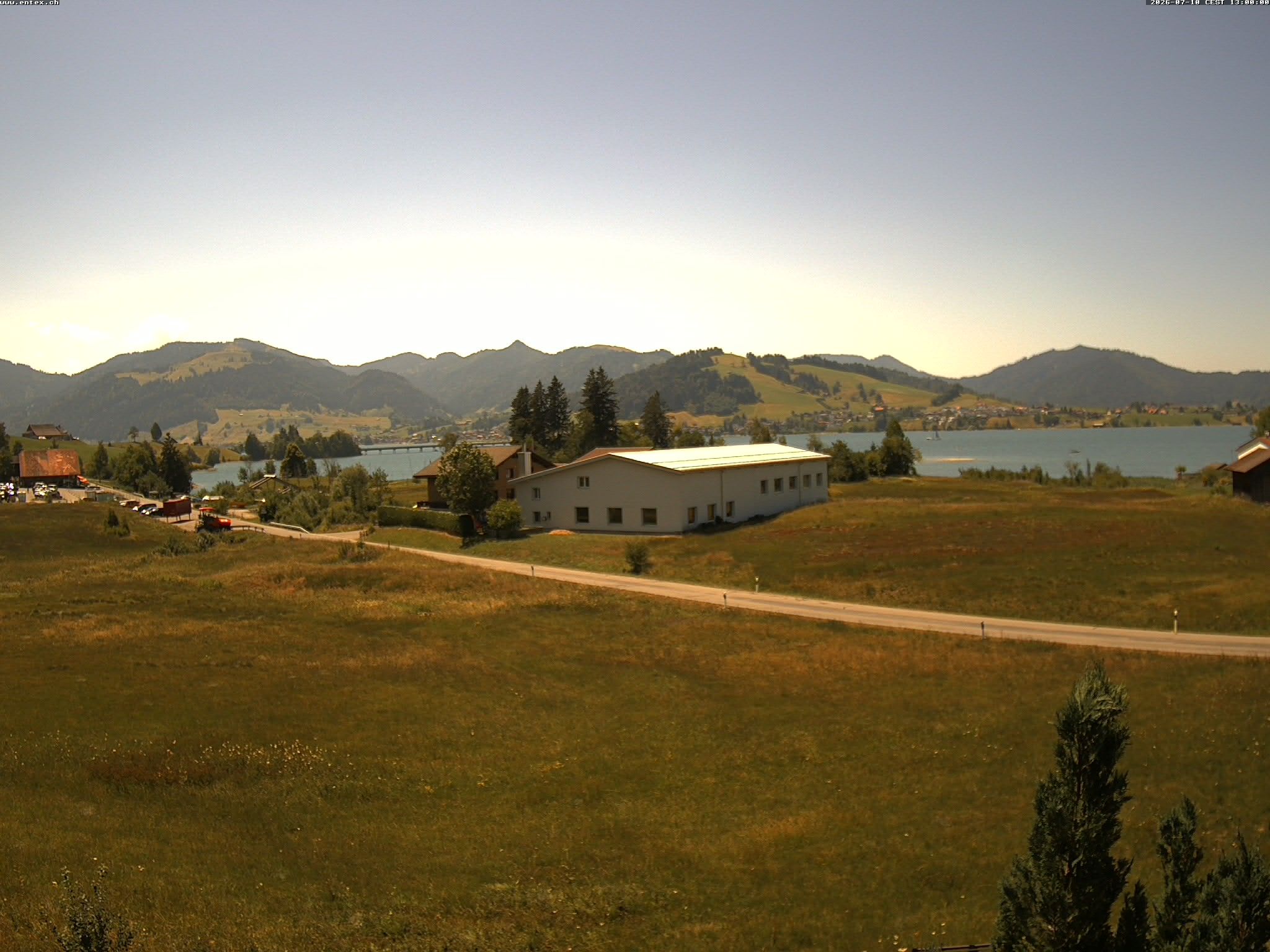 Willerzell: Blickrichtung Sihlsee und Birchli/Einsiedeln