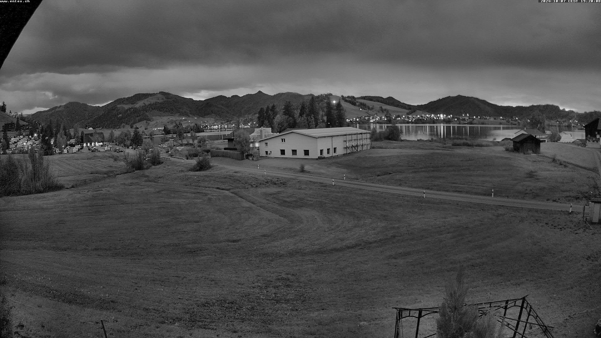 Willerzell: Blickrichtung Sihlsee und Birchli/Einsiedeln