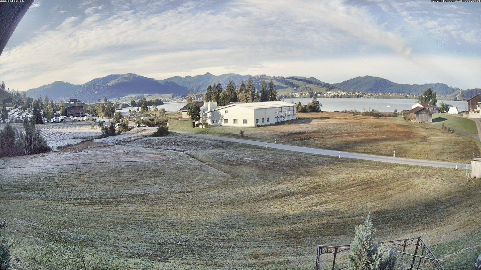 Willerzell: Blickrichtung Sihlsee und Birchli/Einsiedeln