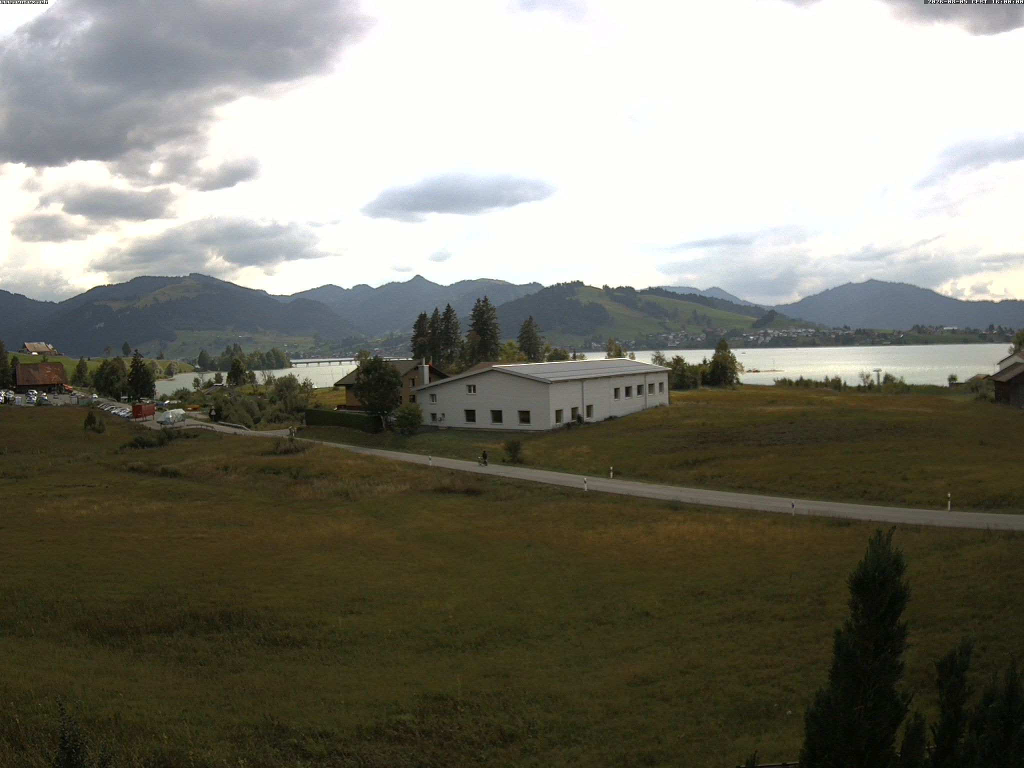 Willerzell: Blickrichtung Sihlsee und Birchli/Einsiedeln
