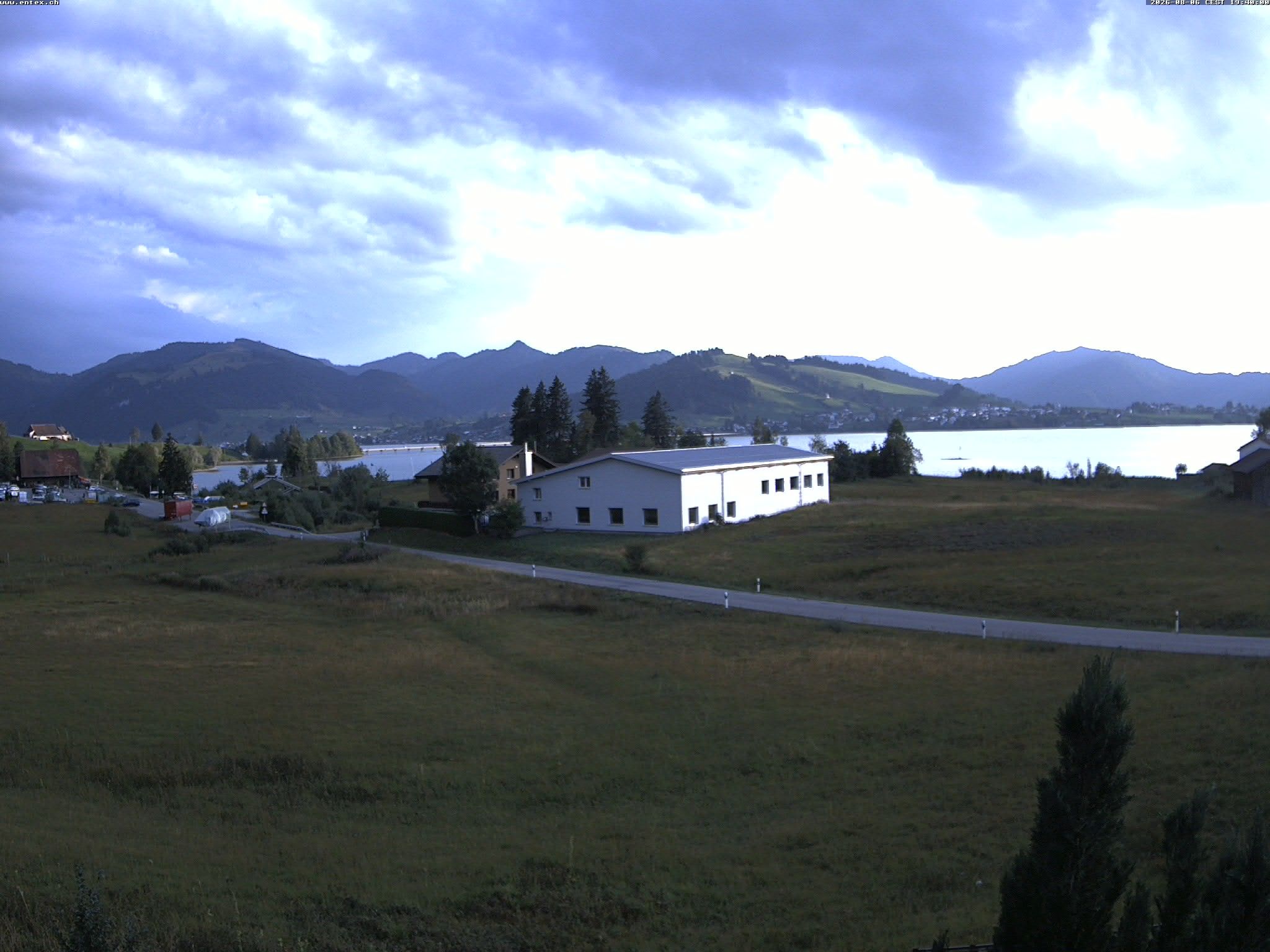 Willerzell: Blickrichtung Sihlsee und Birchli/Einsiedeln