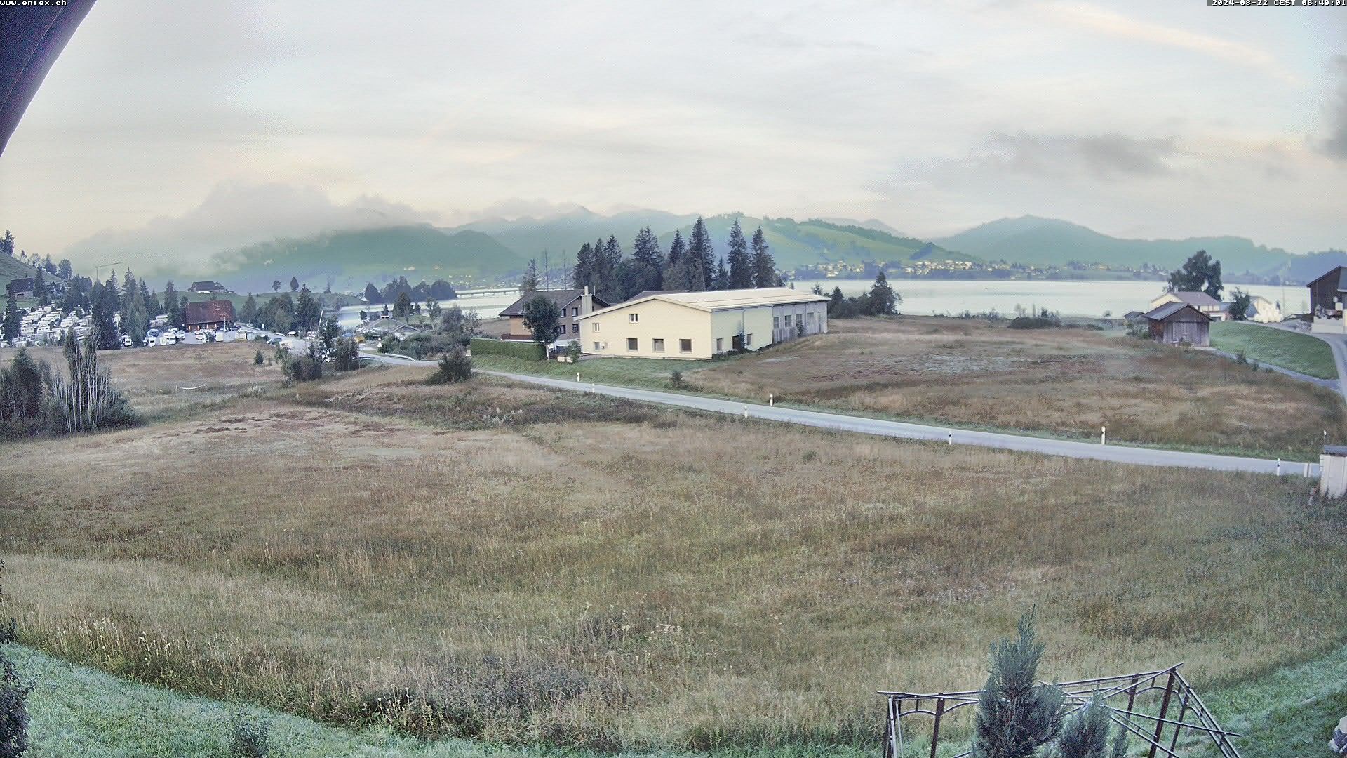 Willerzell: Blickrichtung Sihlsee und Birchli/Einsiedeln