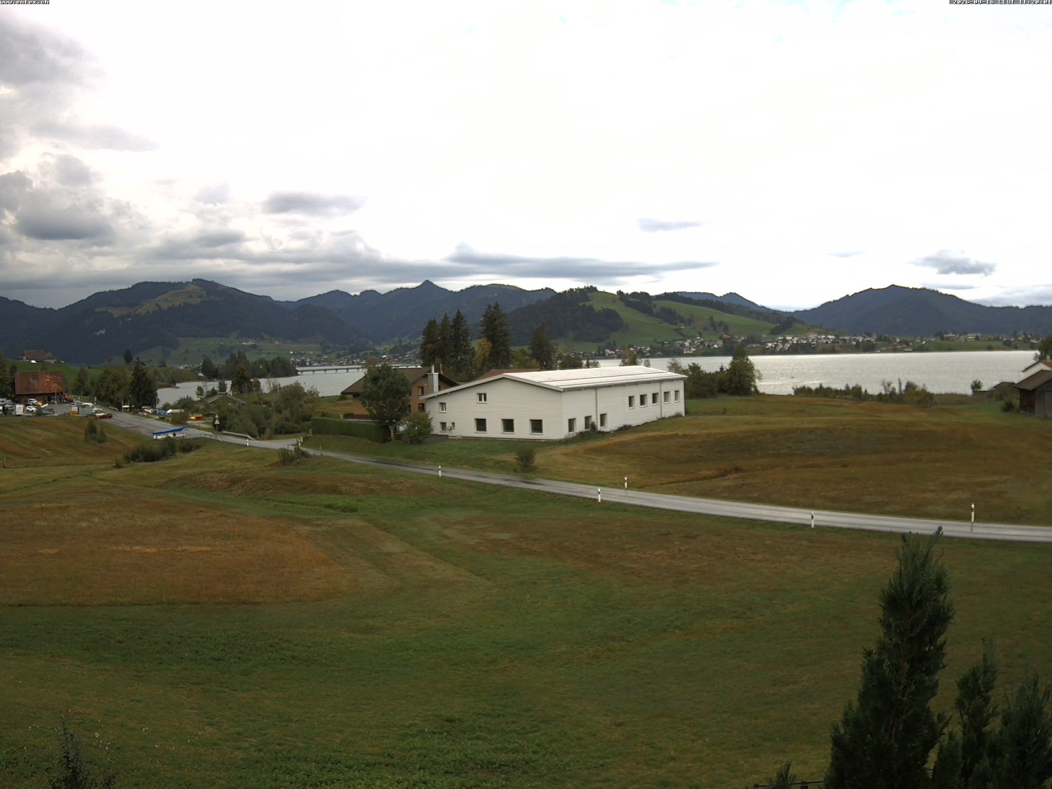 Willerzell: Blickrichtung Sihlsee und Birchli/Einsiedeln