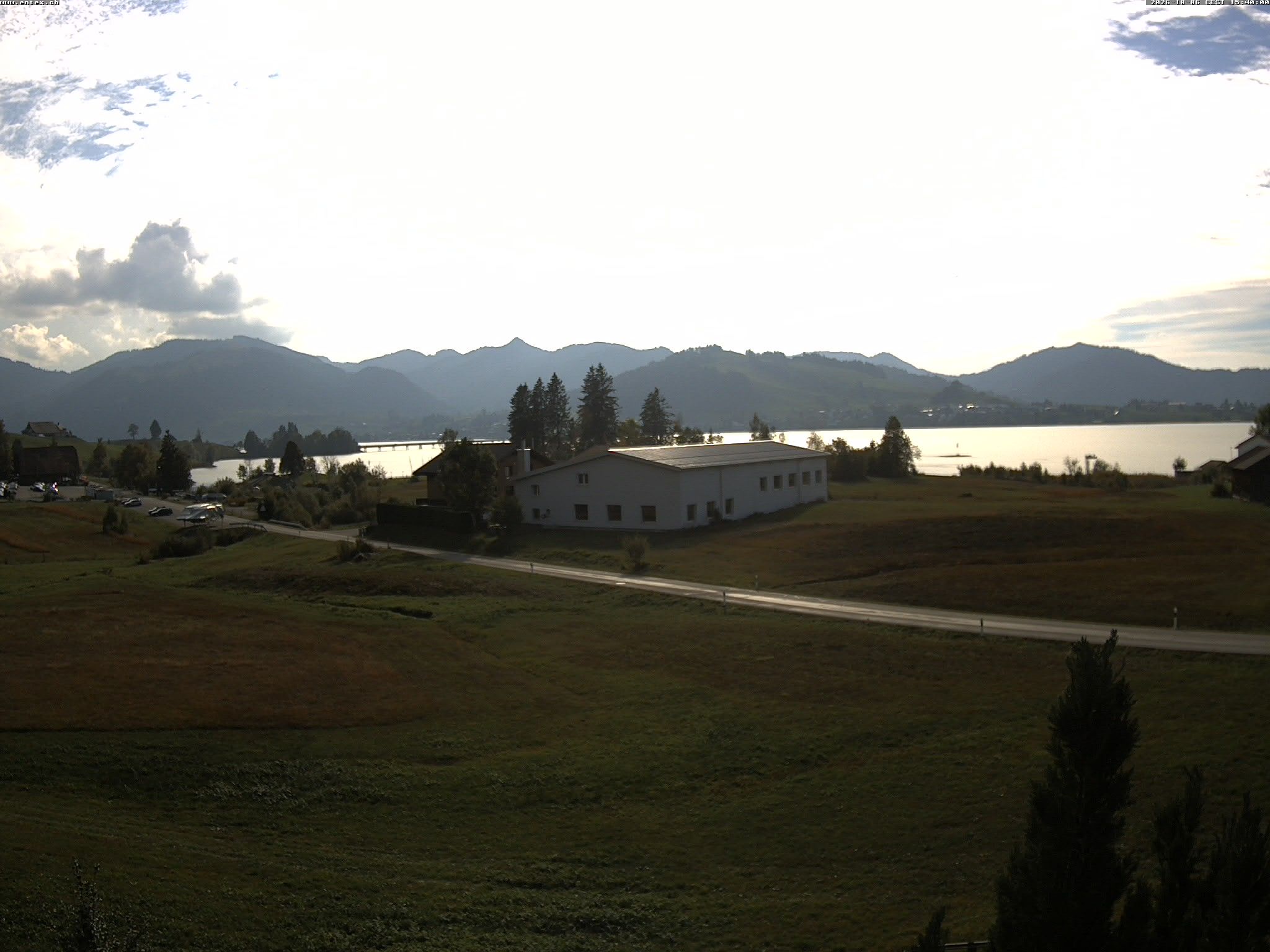 Willerzell: Blickrichtung Sihlsee und Birchli/Einsiedeln