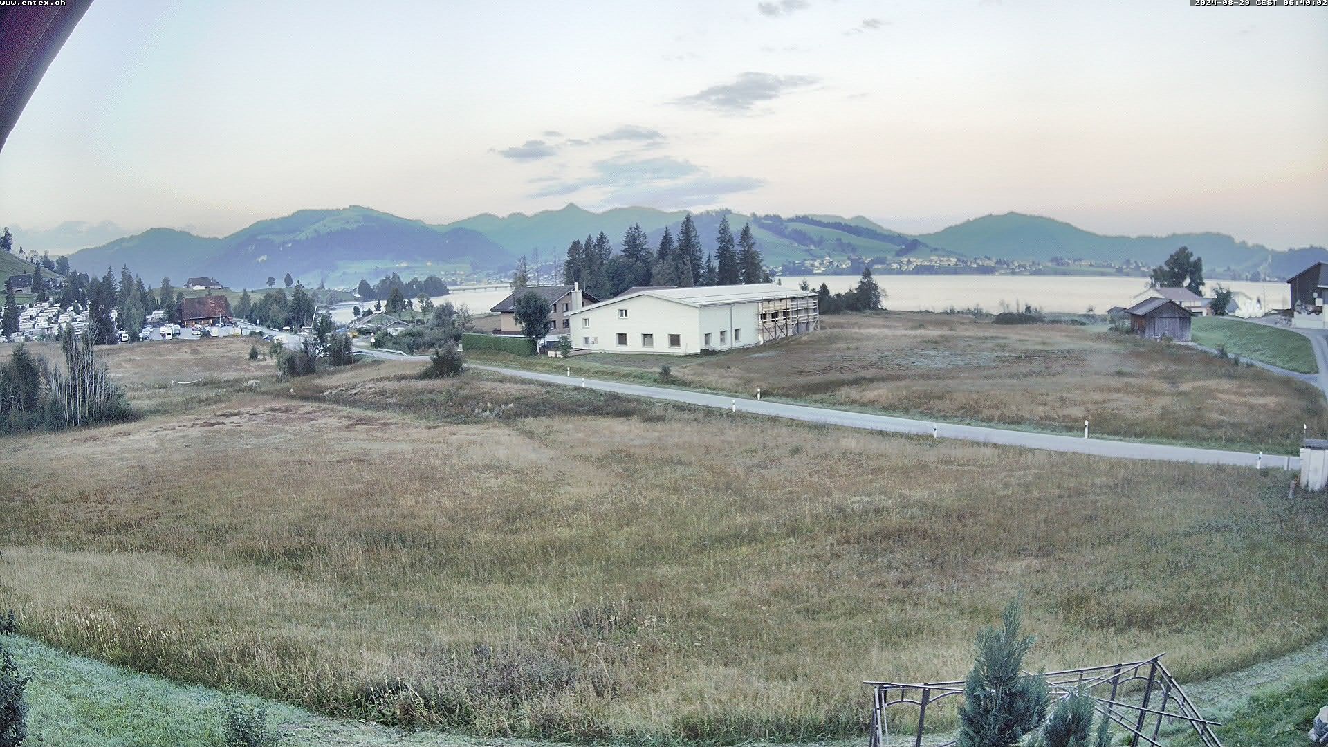 Willerzell: Blickrichtung Sihlsee und Birchli/Einsiedeln