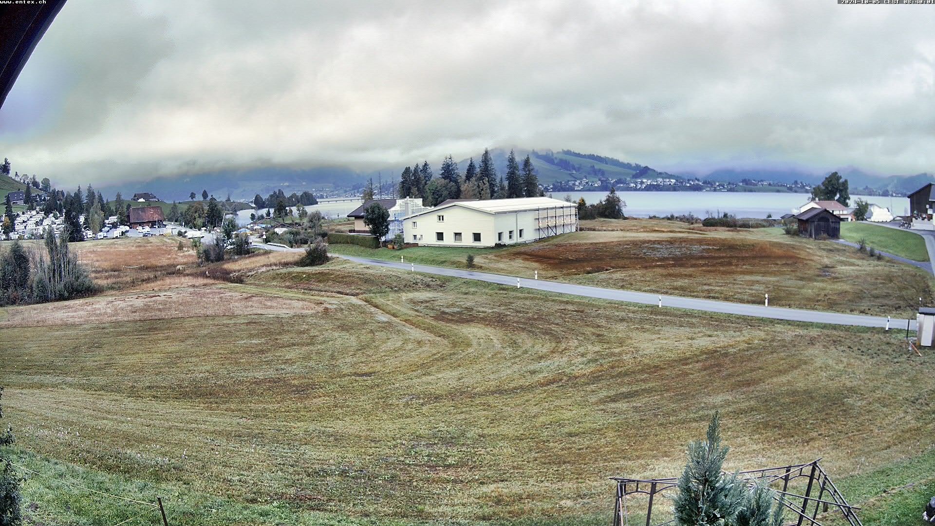 Willerzell: Blickrichtung Sihlsee und Birchli/Einsiedeln