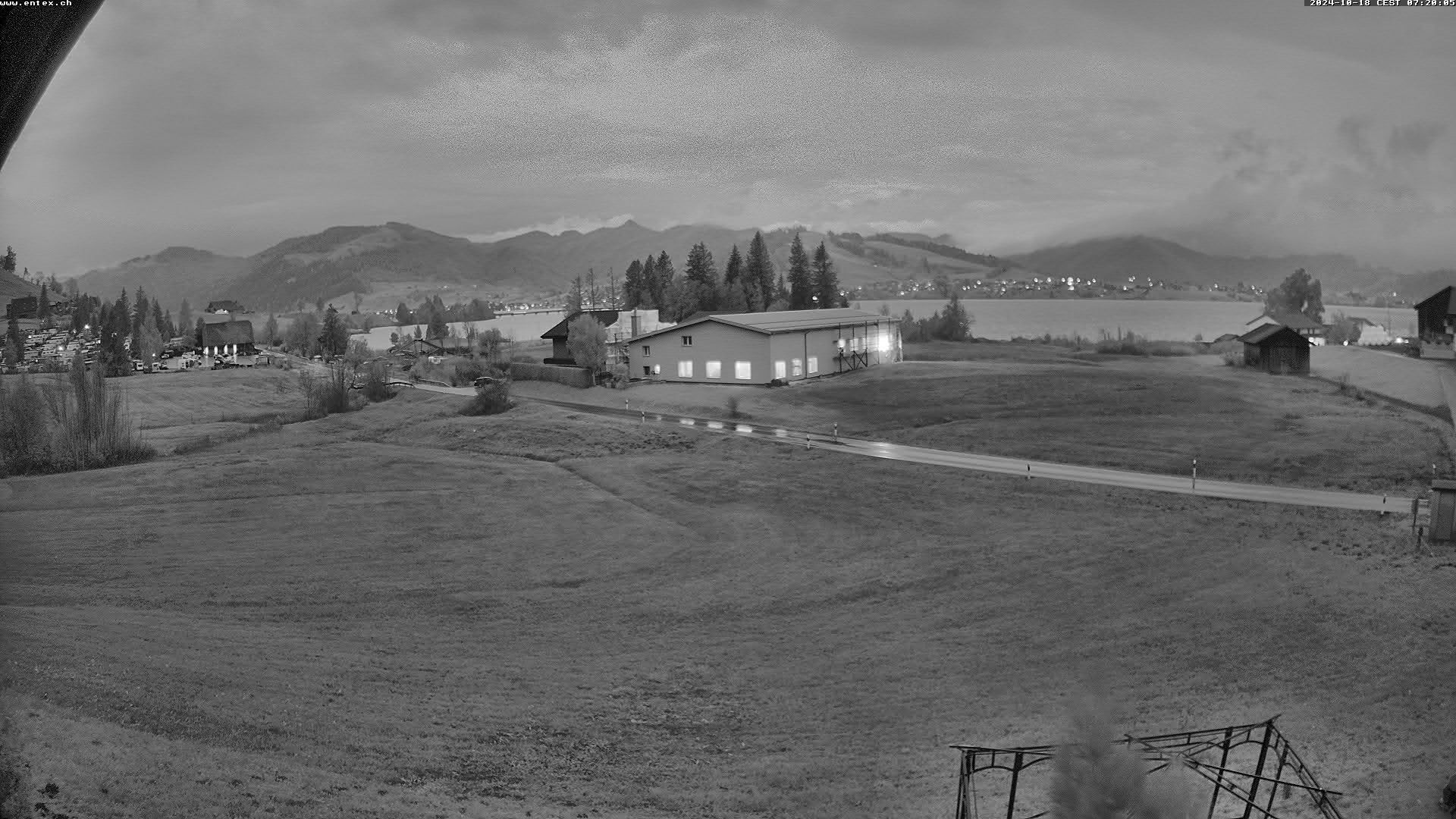 Willerzell: Blickrichtung Sihlsee und Birchli/Einsiedeln