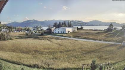 Willerzell: Blickrichtung Sihlsee und Birchli/Einsiedeln