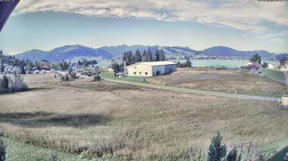 Willerzell: Blickrichtung Sihlsee und Birchli/Einsiedeln