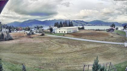 Willerzell: Blickrichtung Sihlsee und Birchli/Einsiedeln