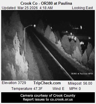 Traffic Cam Paulina: ORE380 at