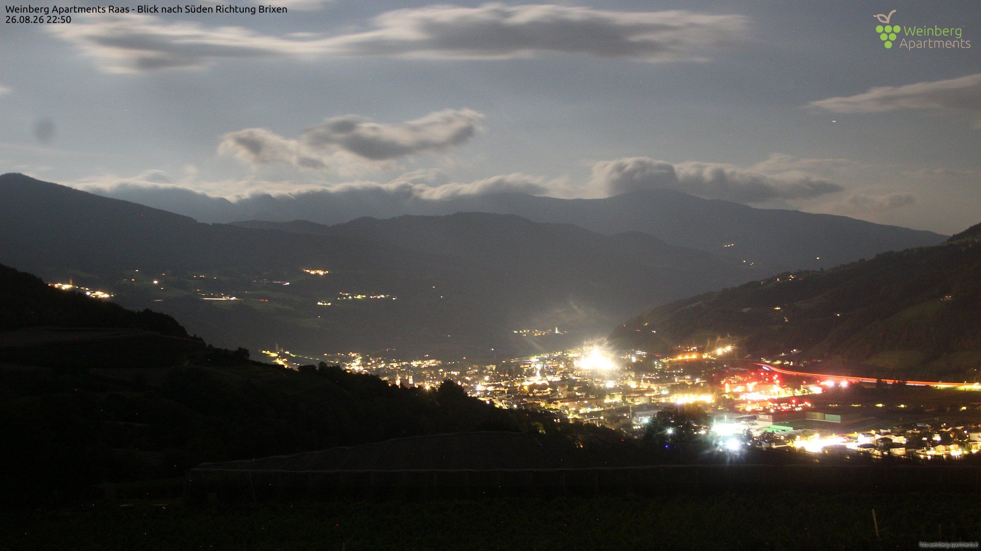 Traffic Cam Raas - Rasa: Valle Isarco - Brixen - Via Pra Millan - Meluno - Sarns - Cleran