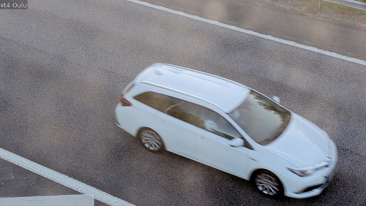 Traffic Cam Oulu: Tie4 - Kontinkangas - Tienpinta