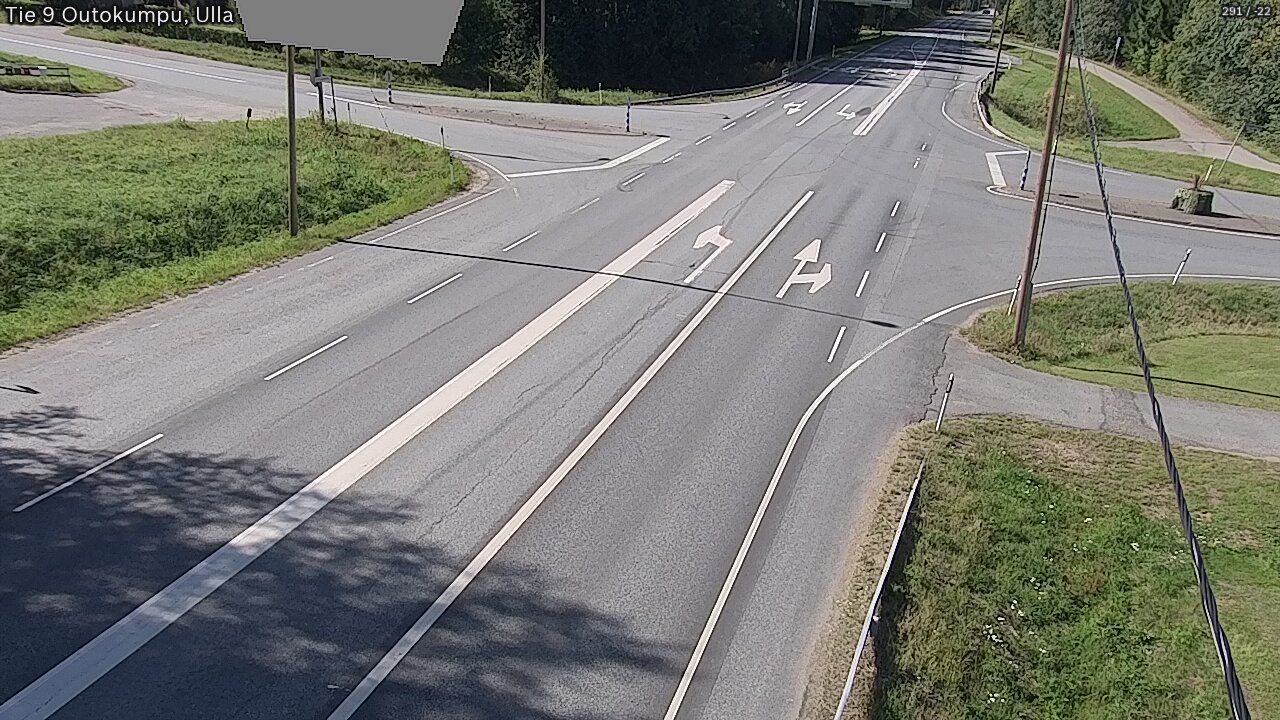 Traffic Cam Outokumpu: Tie - Ulla - Kuopioon
