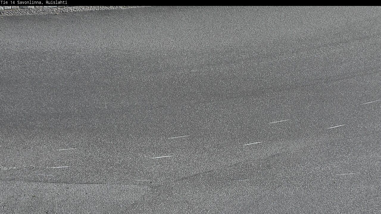 Traffic Cam Savonlinna: Tie14 - Ruislahti - Tienpinta