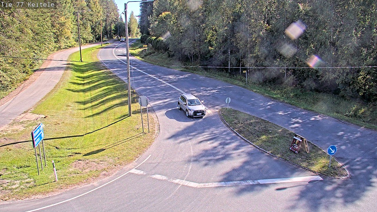 Traffic Cam Keitele: Tie - Tie 552 Vesannolle