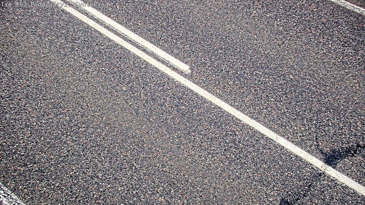 Traffic Cam Pudasjarvi: Tie862 - Iso-Syöte - Tienpinta