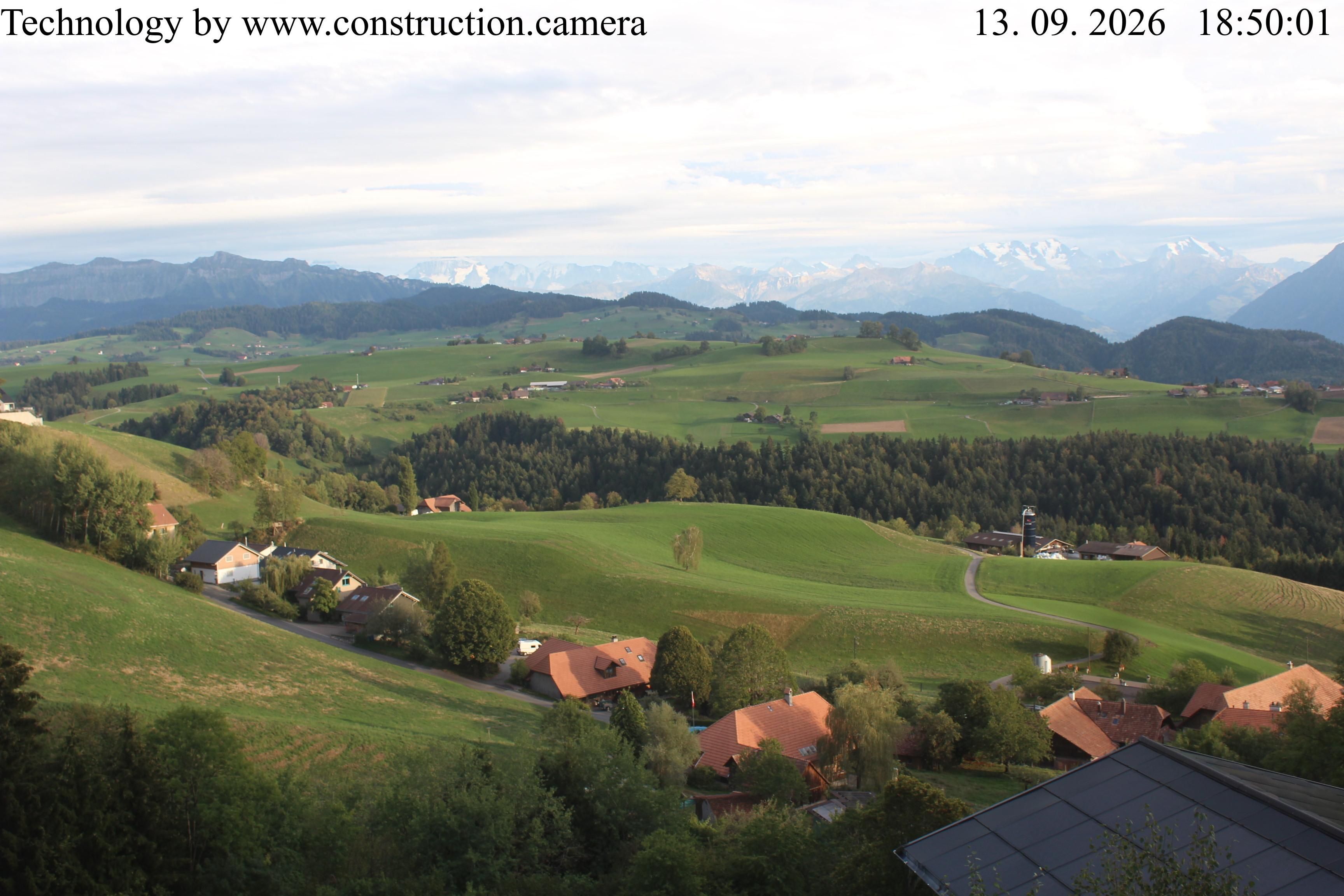 Oberdiessbach › Süden: Thunersee - Blüemlisalphorn