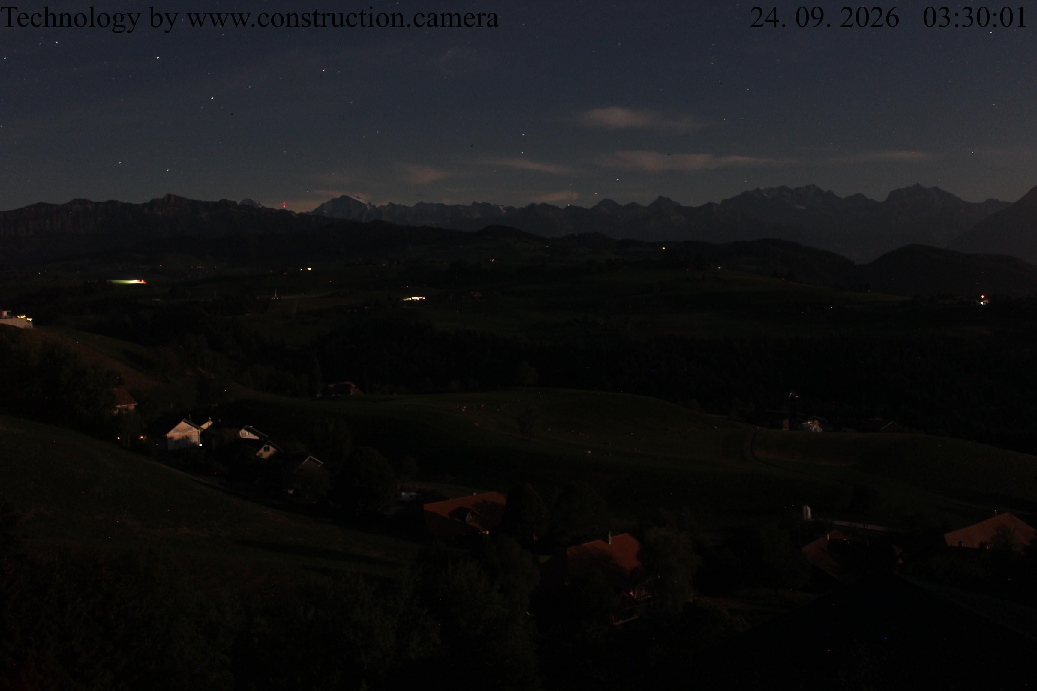 Oberdiessbach › Süden: Thunersee - Blüemlisalphorn