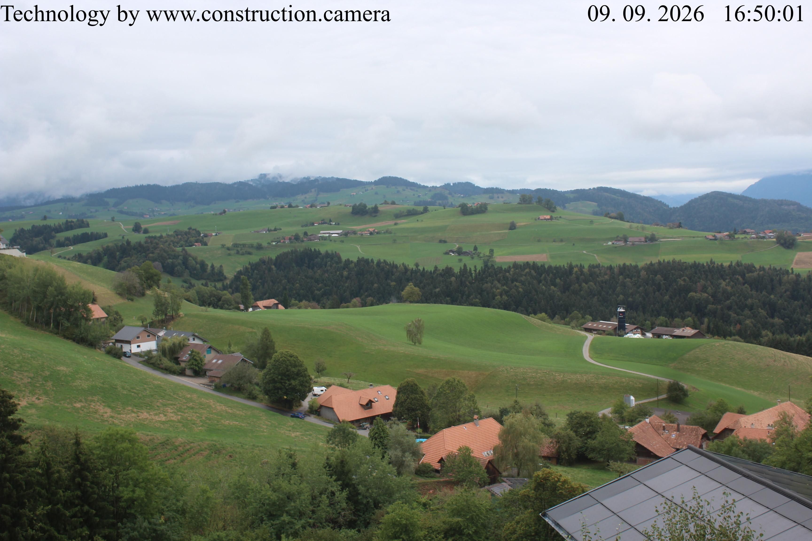 Oberdiessbach › Süden: Thunersee - Blüemlisalphorn