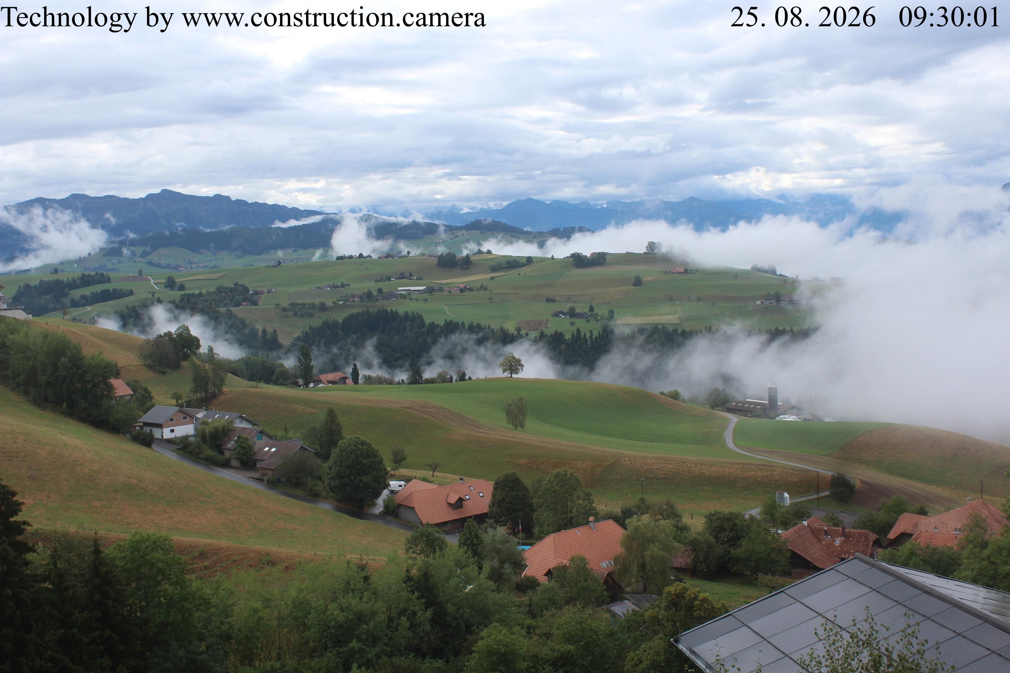 Oberdiessbach › Süden: Thunersee - Blüemlisalphorn