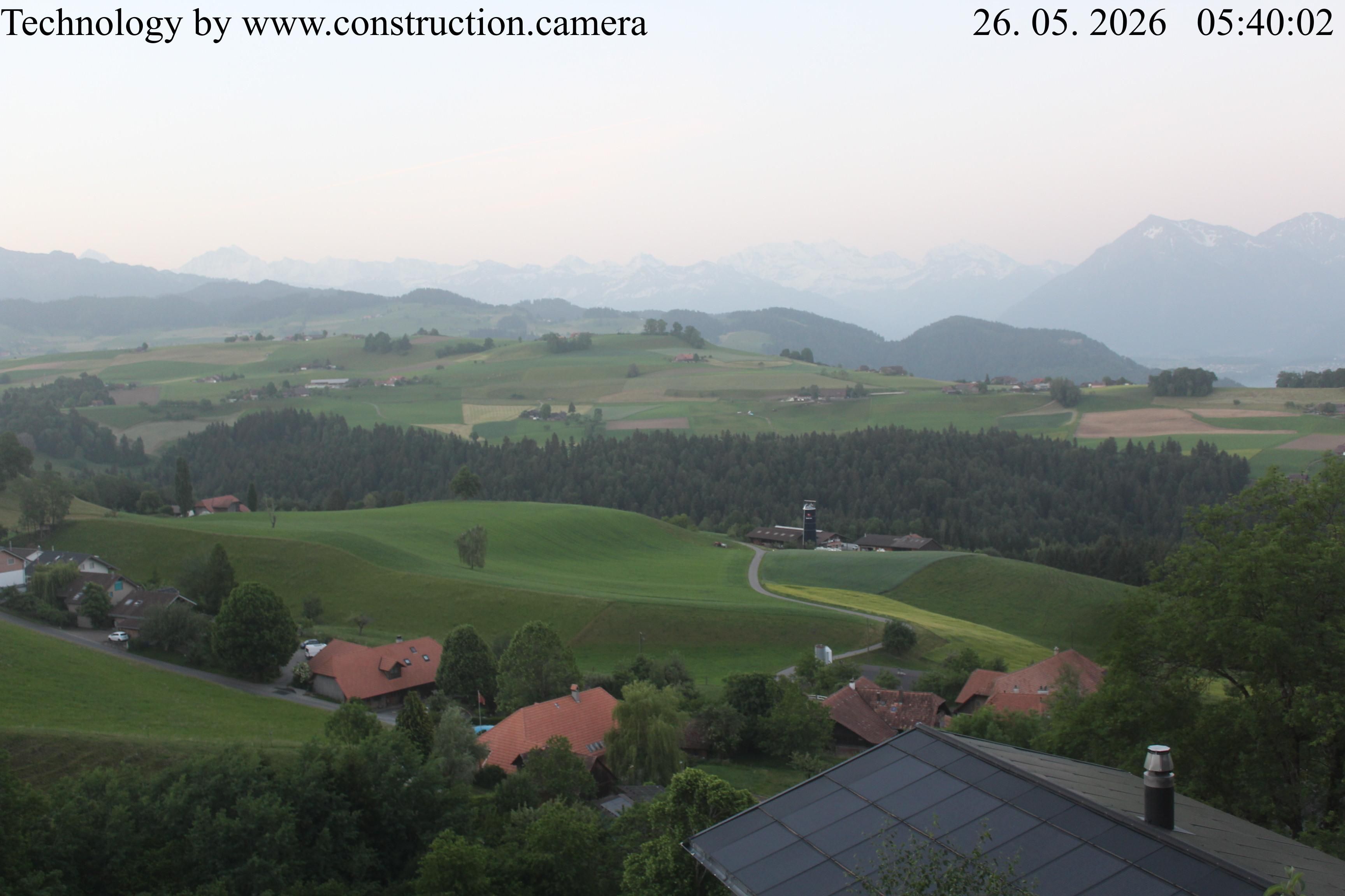 Oberdiessbach › Süden: Thunersee - Blüemlisalphorn