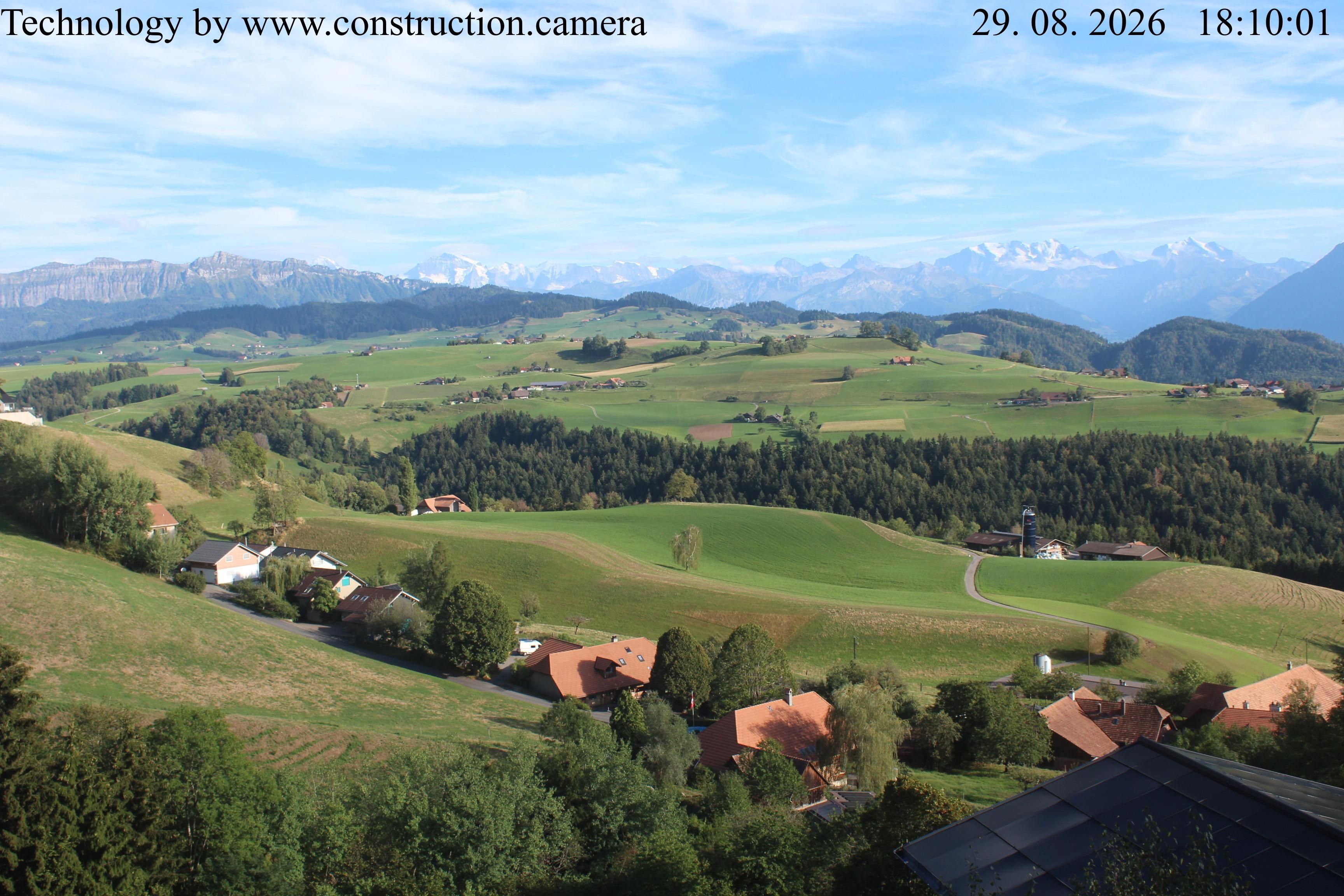 Oberdiessbach › Süden: Thunersee - Blüemlisalphorn