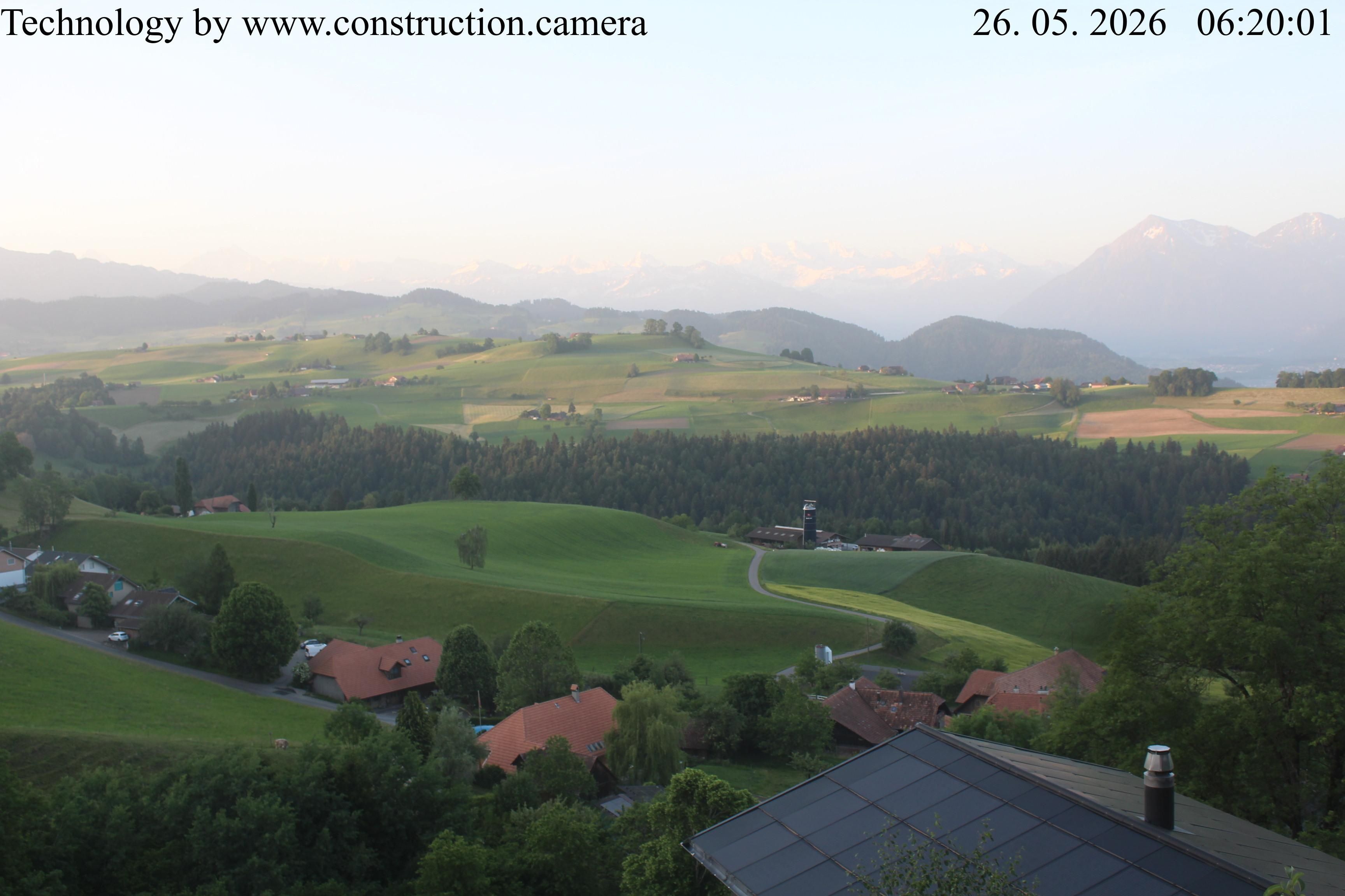 Oberdiessbach › Süden: Thunersee - Blüemlisalphorn