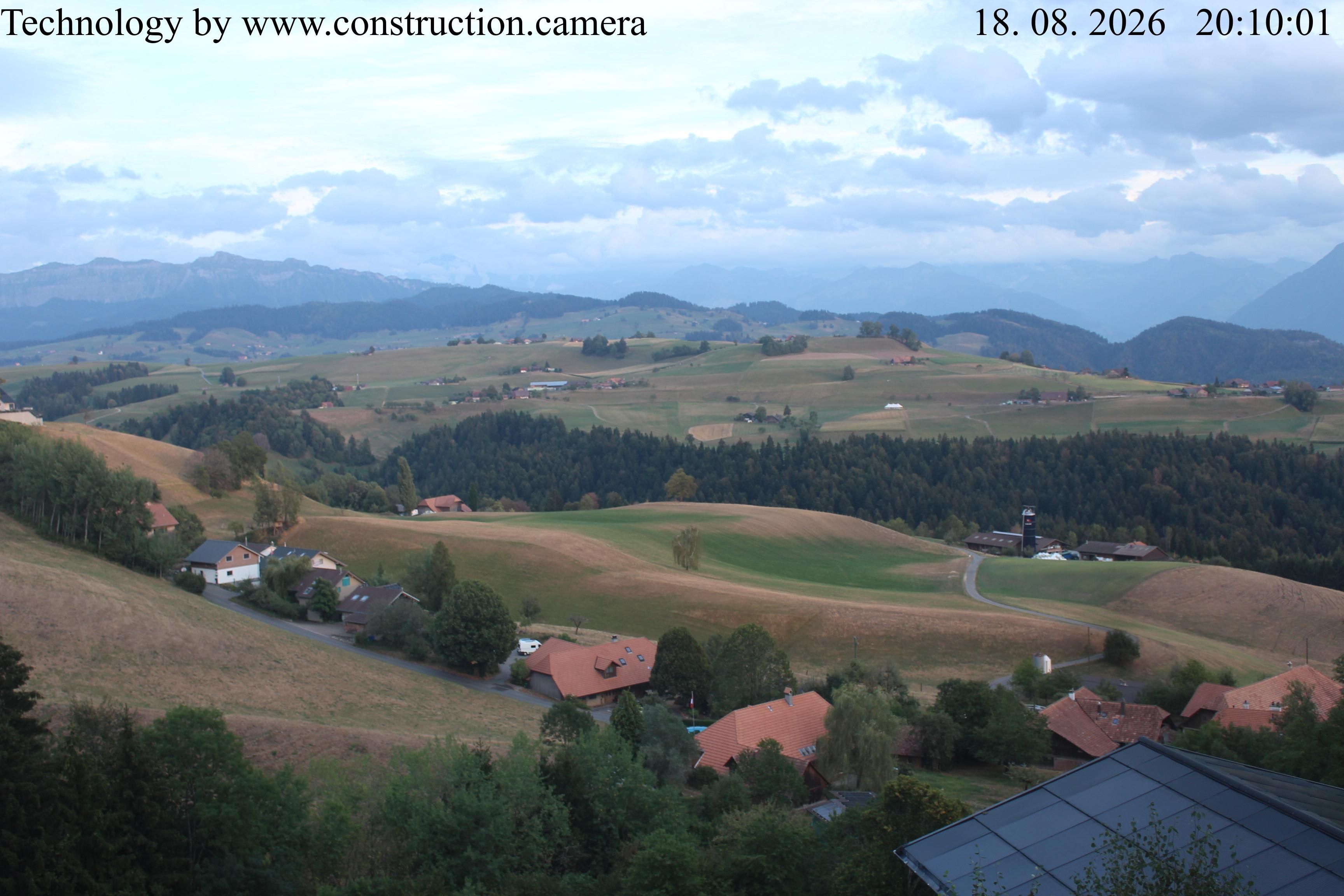 Oberdiessbach › Süden: Thunersee - Blüemlisalphorn