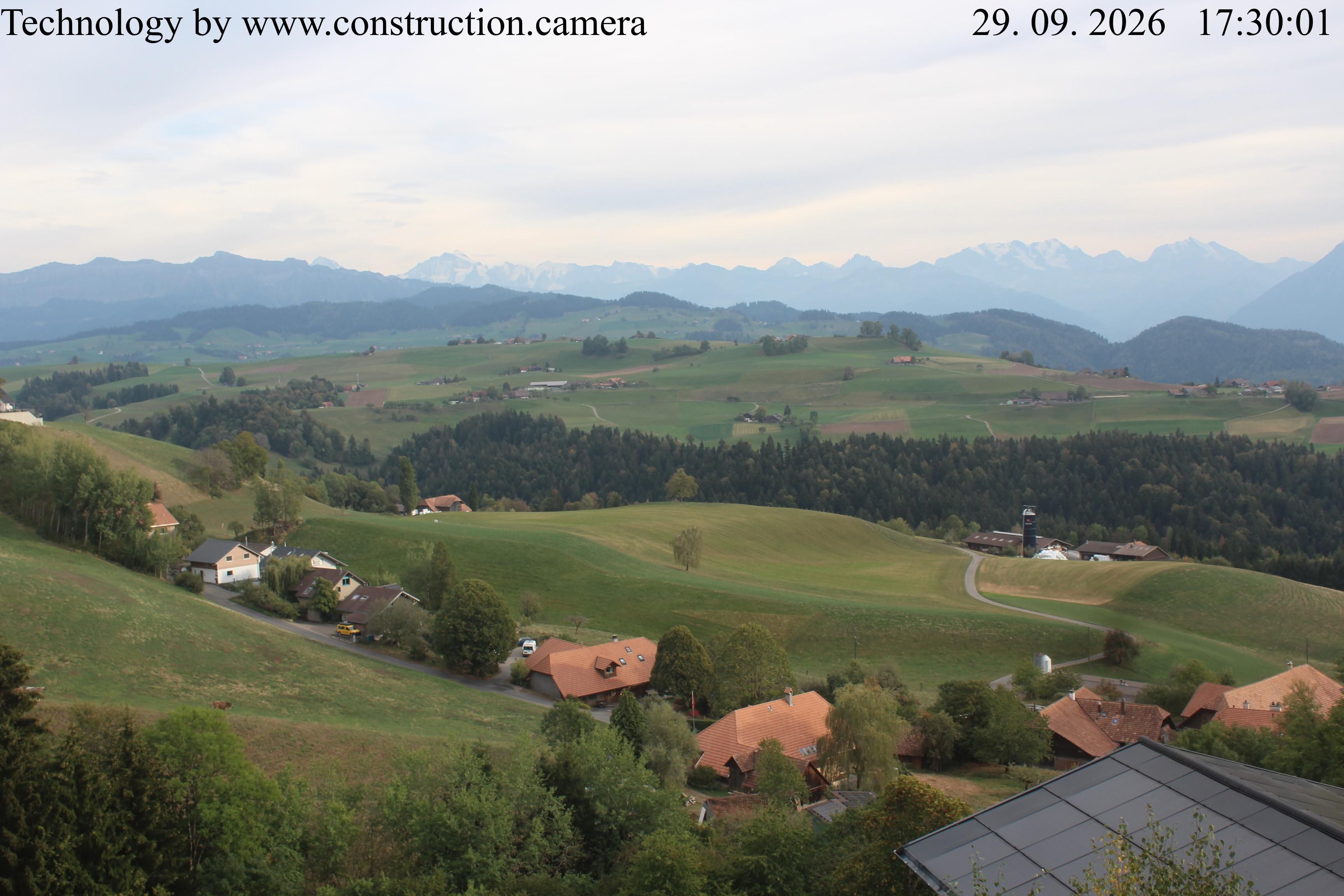 Oberdiessbach › Süden: Thunersee - Blüemlisalphorn