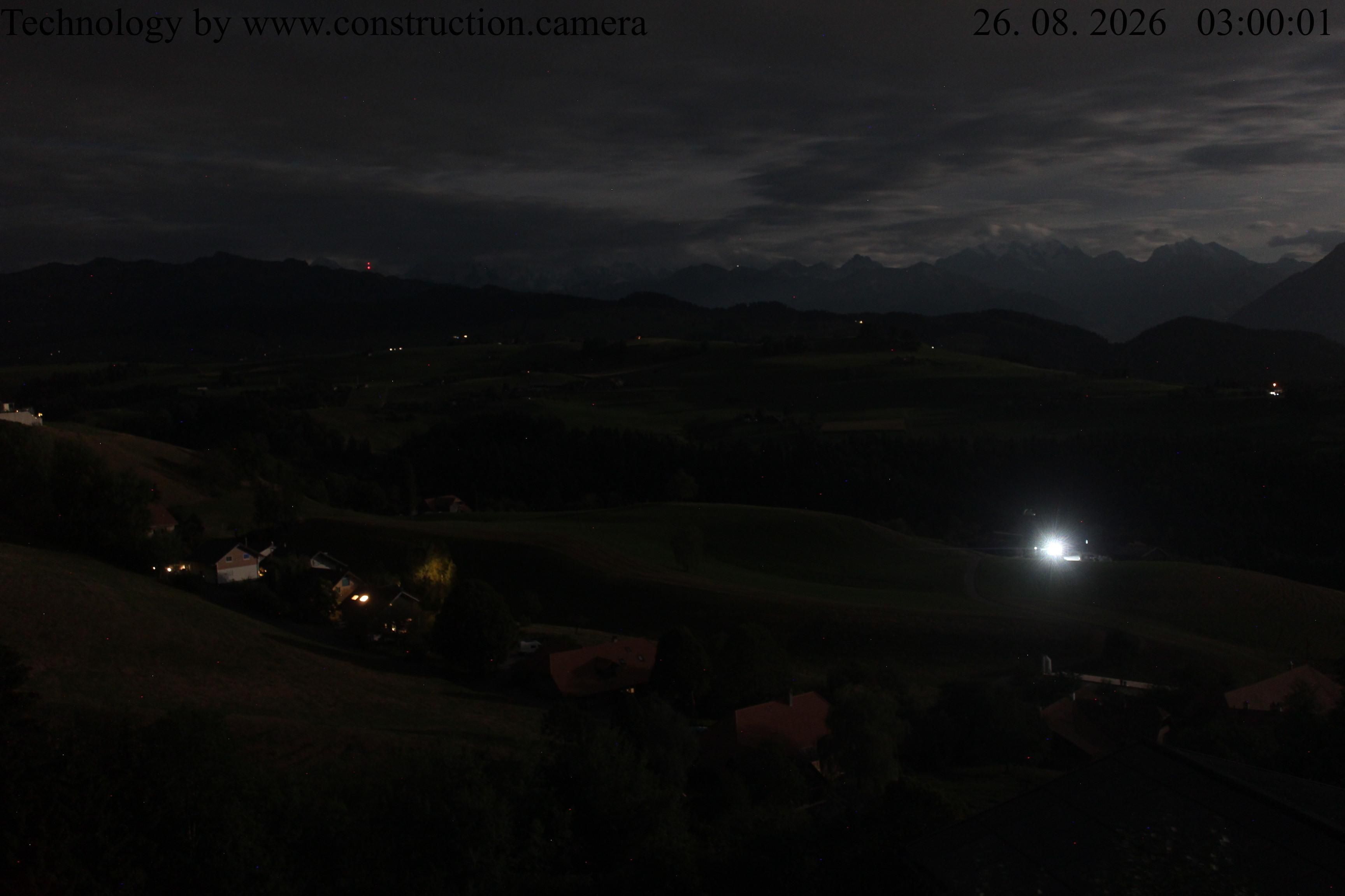 Oberdiessbach › Süden: Thunersee - Blüemlisalphorn