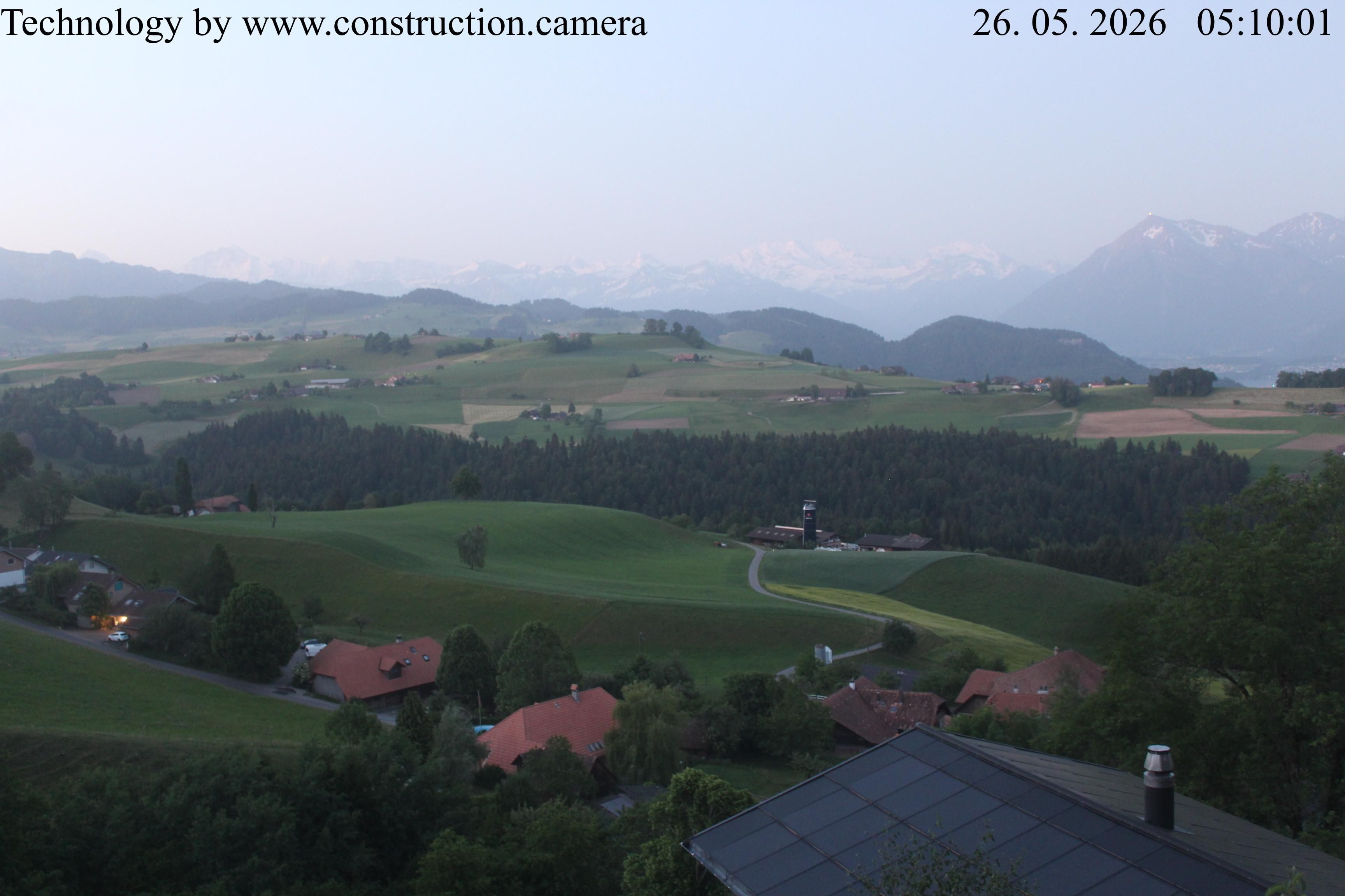 Oberdiessbach › Süden: Thunersee - Blüemlisalphorn