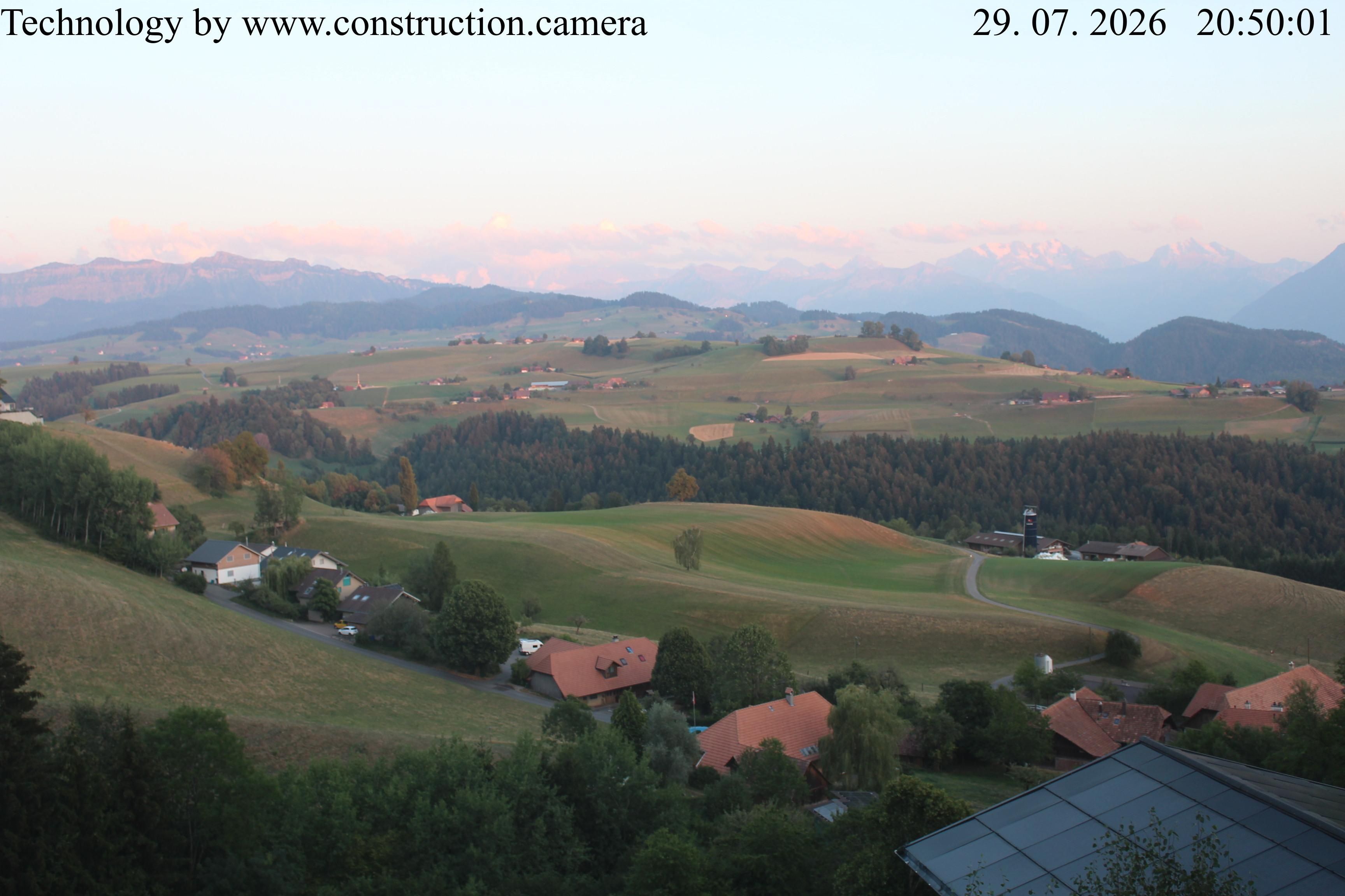 Oberdiessbach › Süden: Thunersee - Blüemlisalphorn