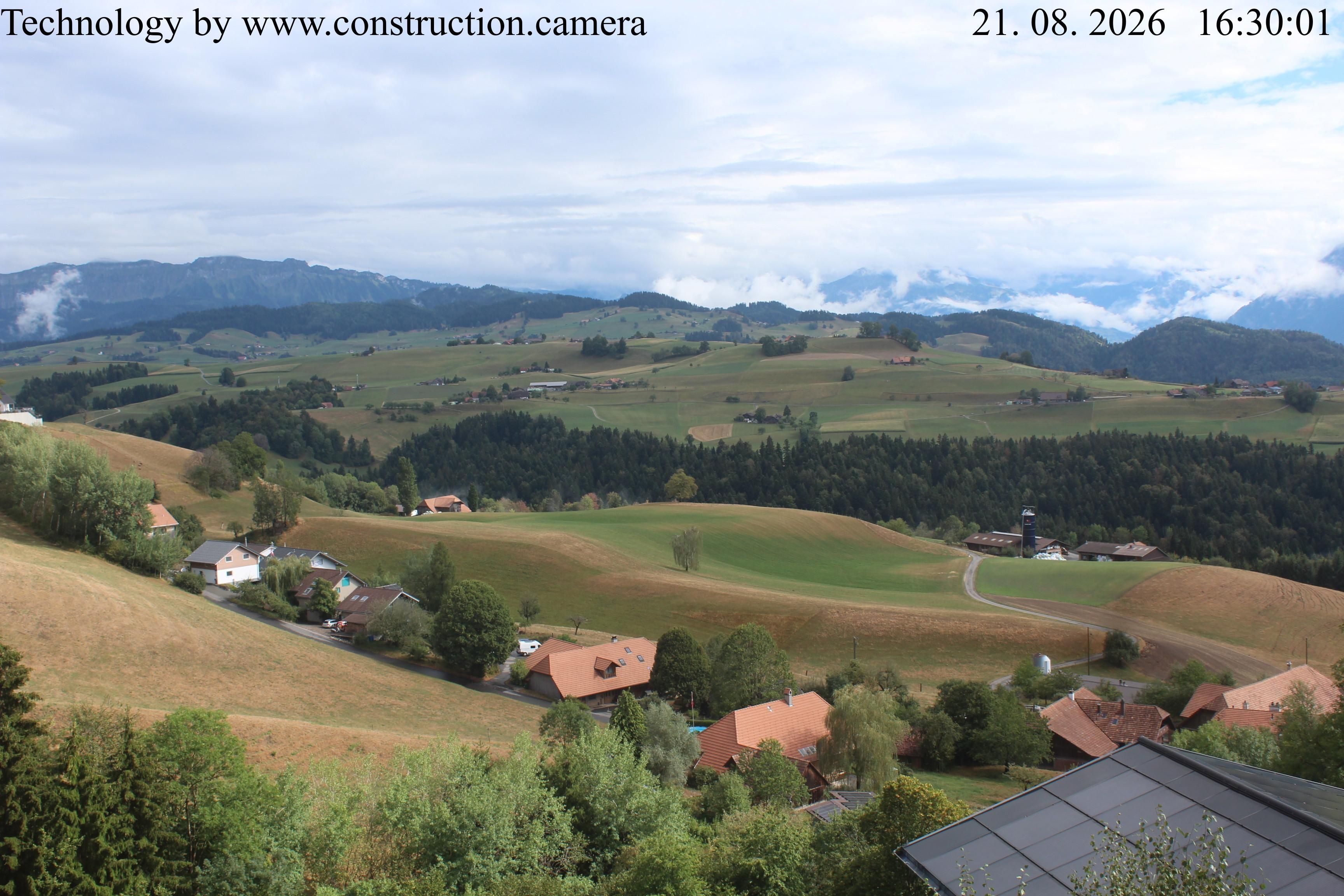 Oberdiessbach › Süden: Thunersee - Blüemlisalphorn