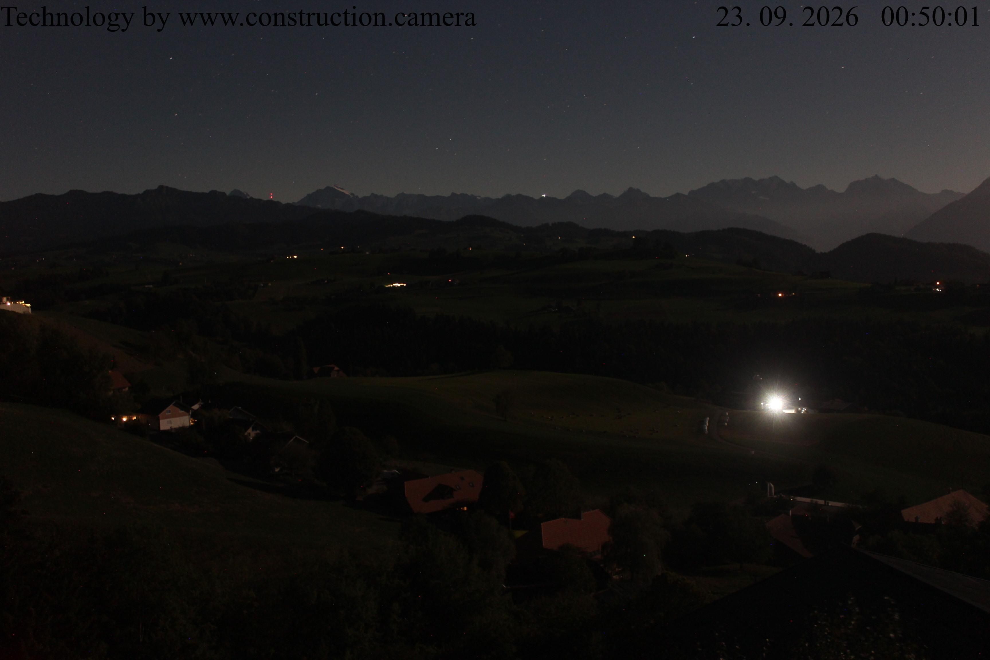 Oberdiessbach › Süden: Thunersee - Blüemlisalphorn