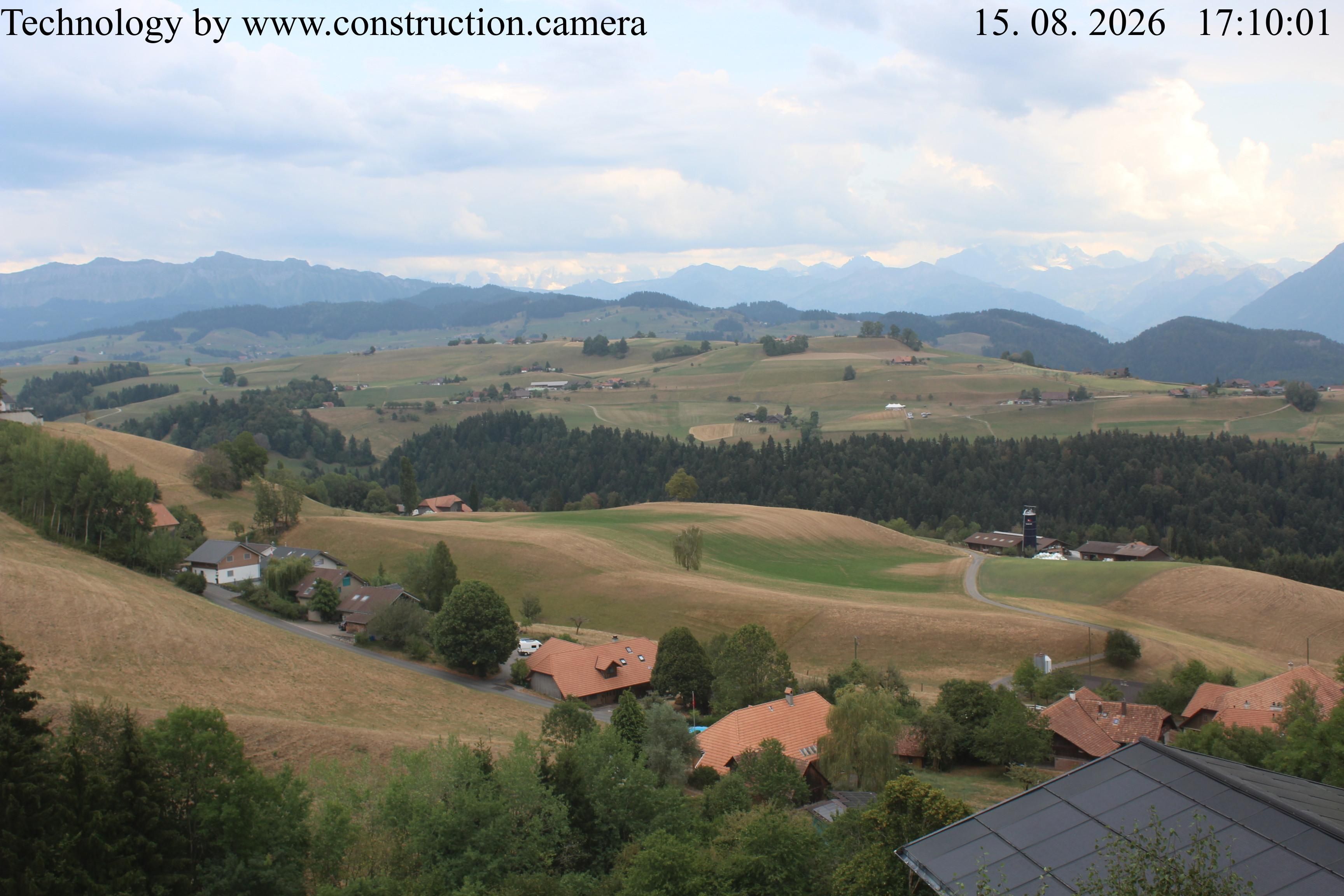 Oberdiessbach › Süden: Thunersee - Blüemlisalphorn
