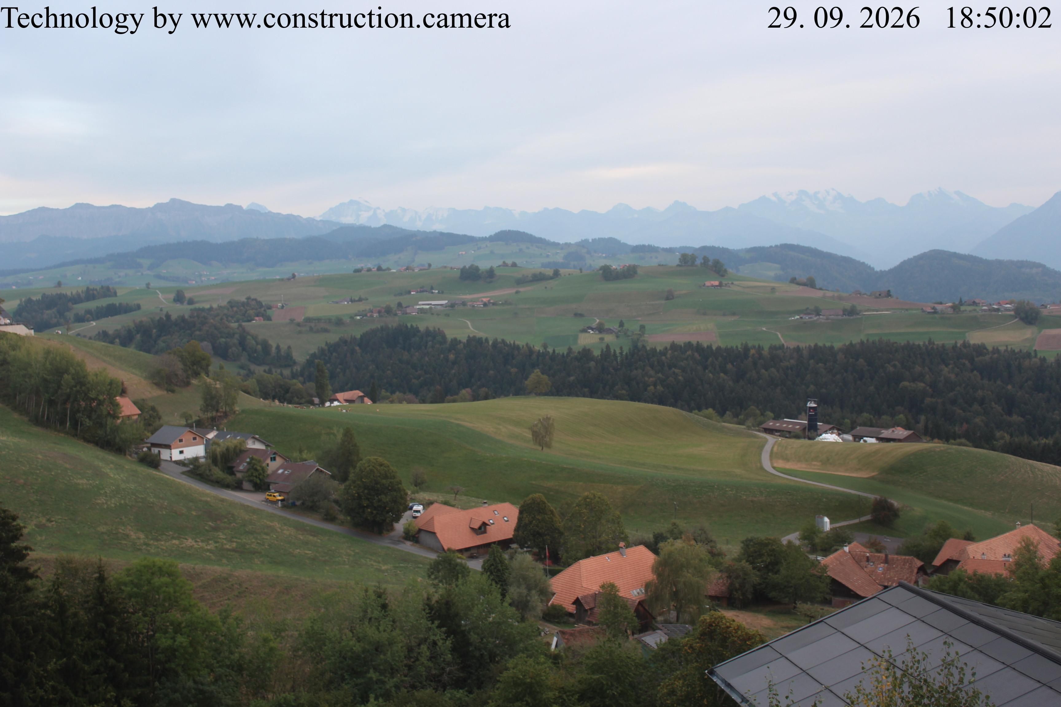 Oberdiessbach › Süden: Thunersee - Blüemlisalphorn