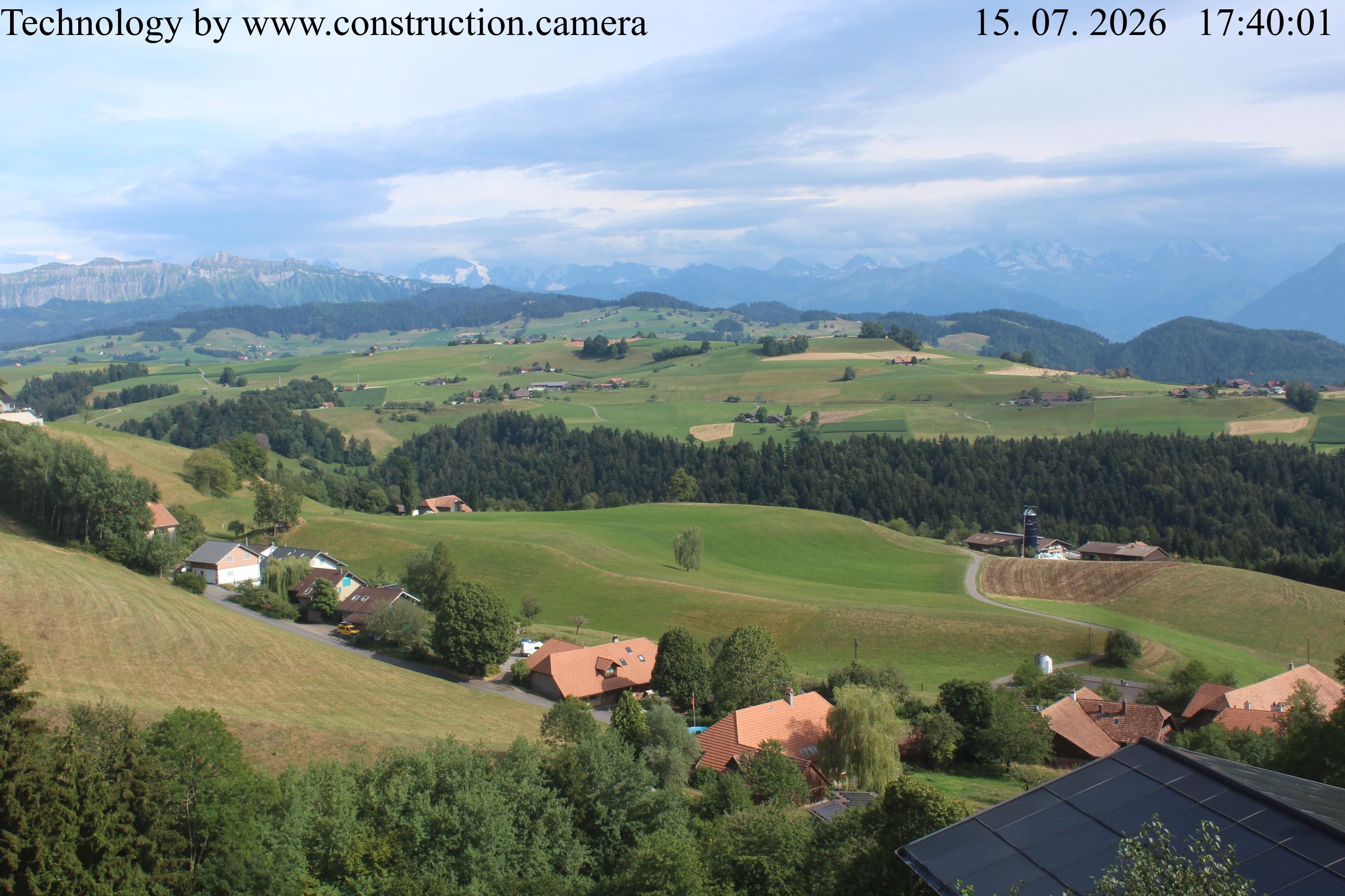 Oberdiessbach › Süden: Thunersee - Blüemlisalphorn