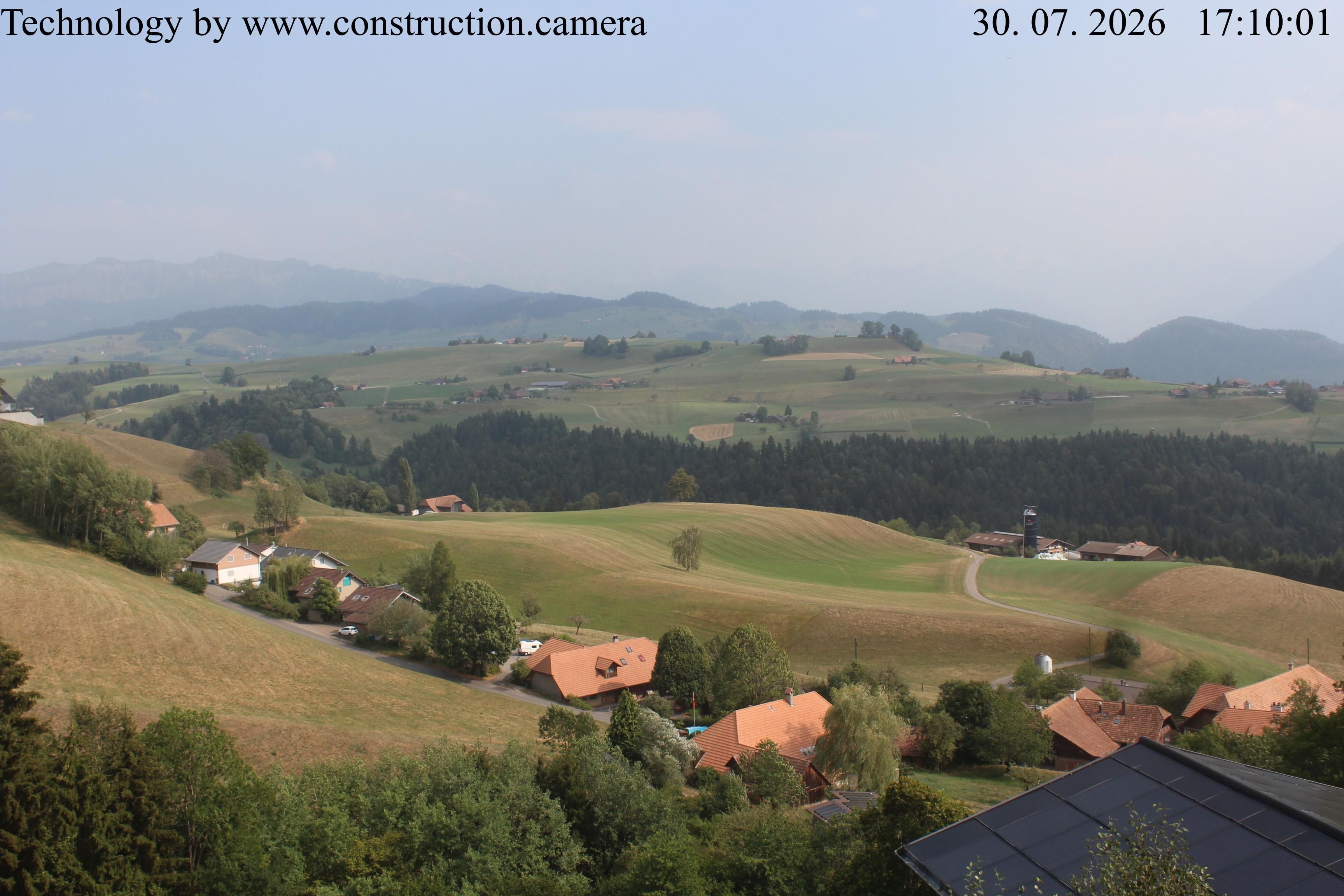 Oberdiessbach › Süden: Thunersee - Blüemlisalphorn