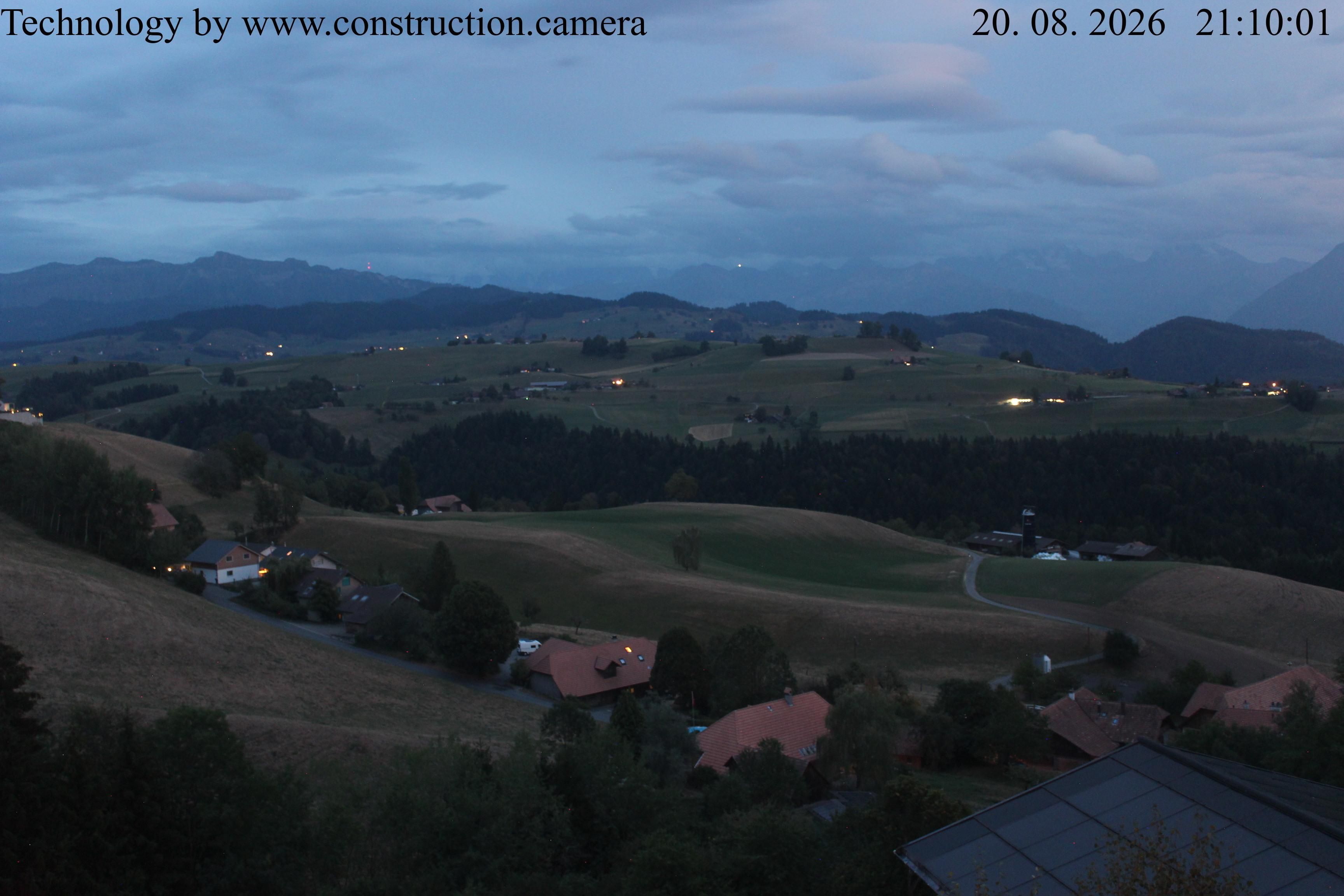 Oberdiessbach › Süden: Thunersee - Blüemlisalphorn