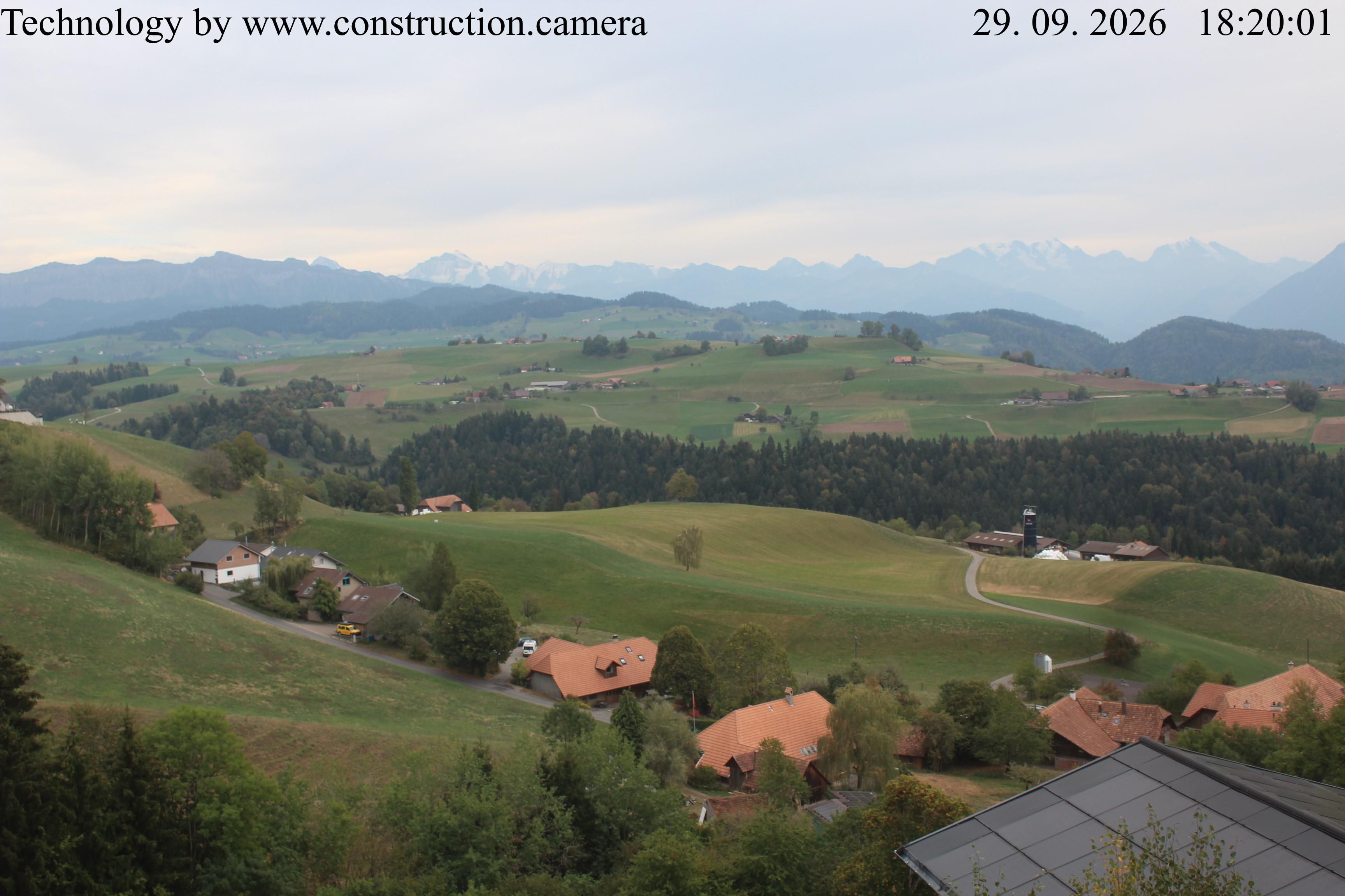 Oberdiessbach › Süden: Thunersee - Blüemlisalphorn