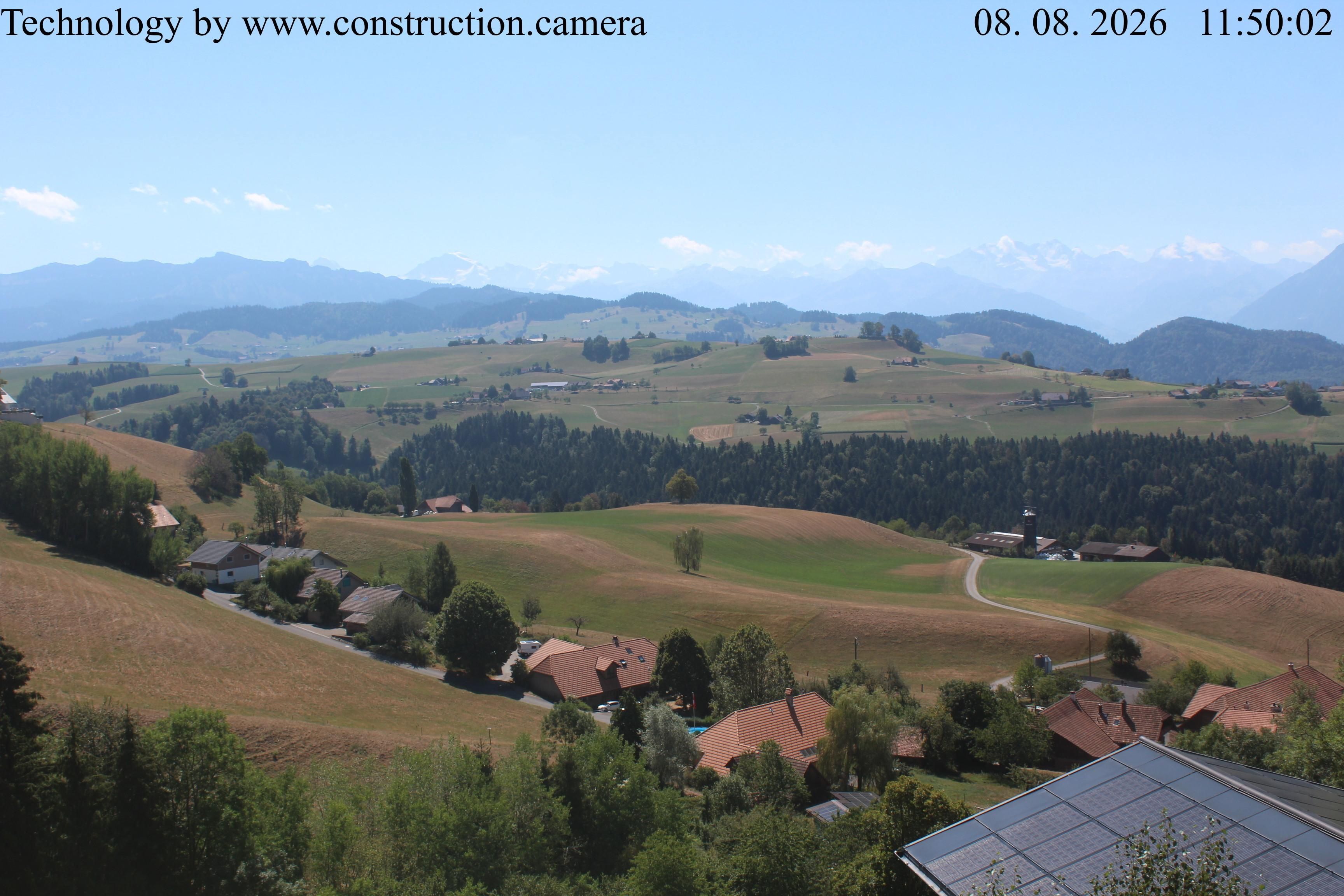 Oberdiessbach › Süden: Thunersee - Blüemlisalphorn