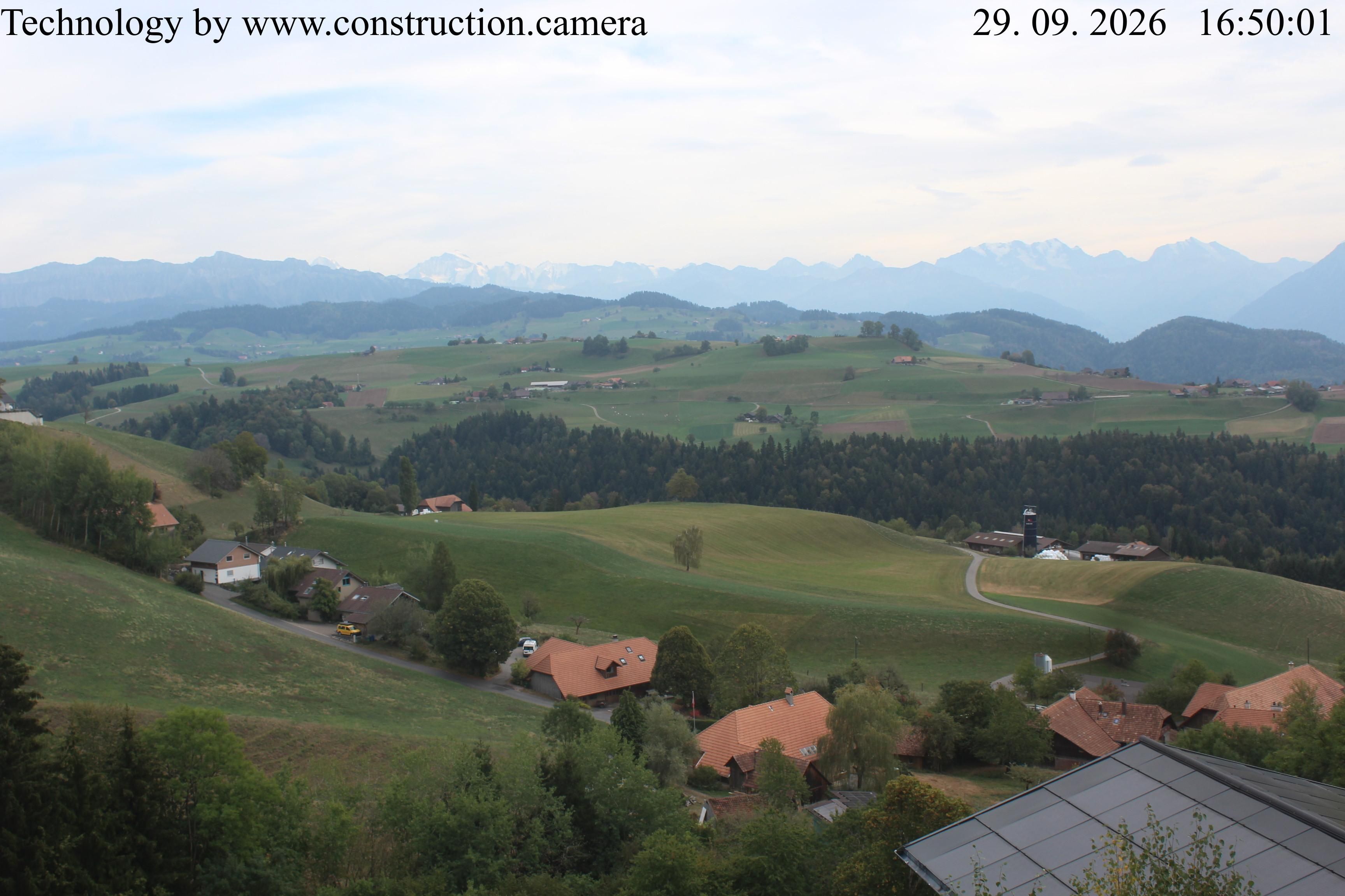 Oberdiessbach › Süden: Thunersee - Blüemlisalphorn