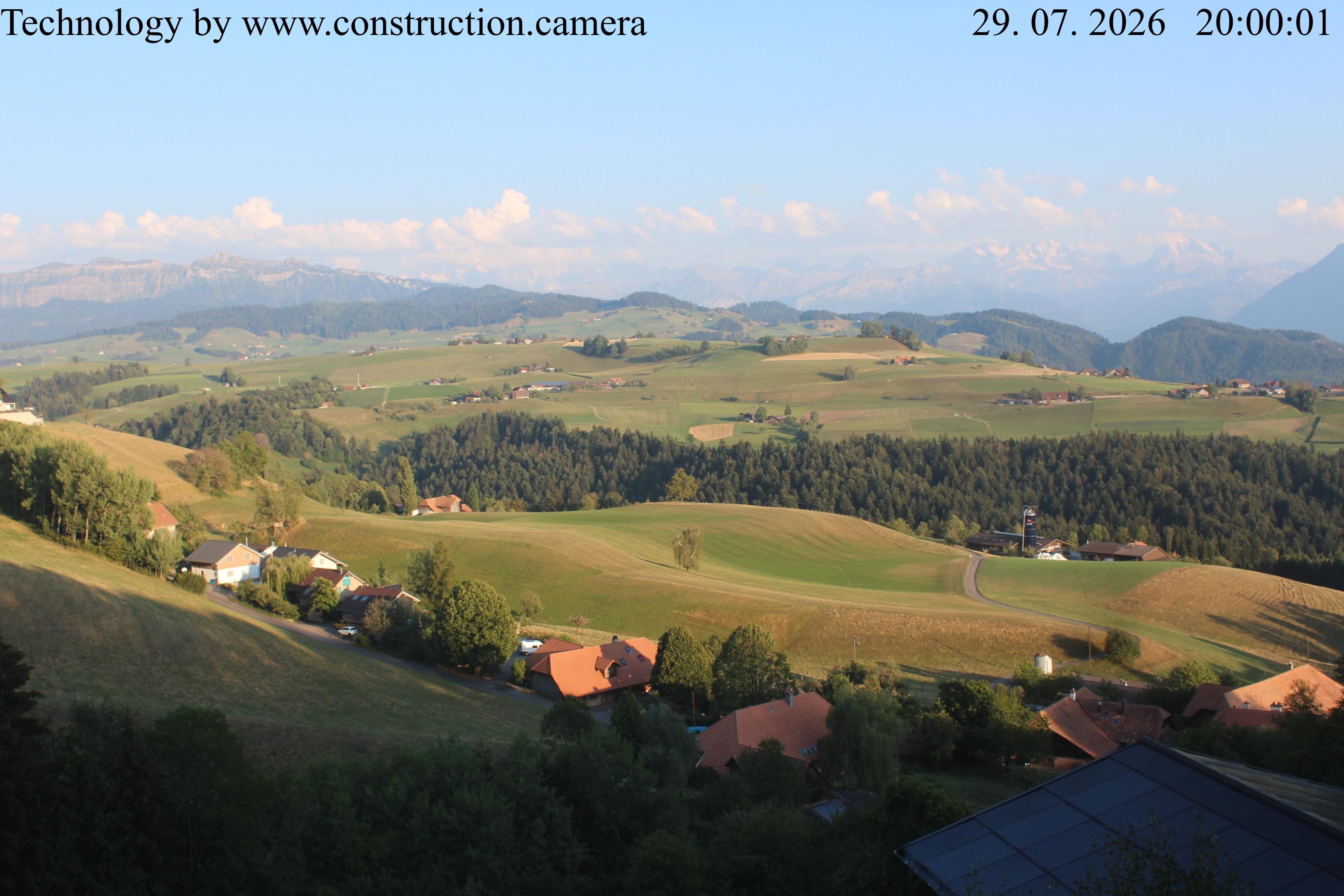 Oberdiessbach › Süden: Thunersee - Blüemlisalphorn
