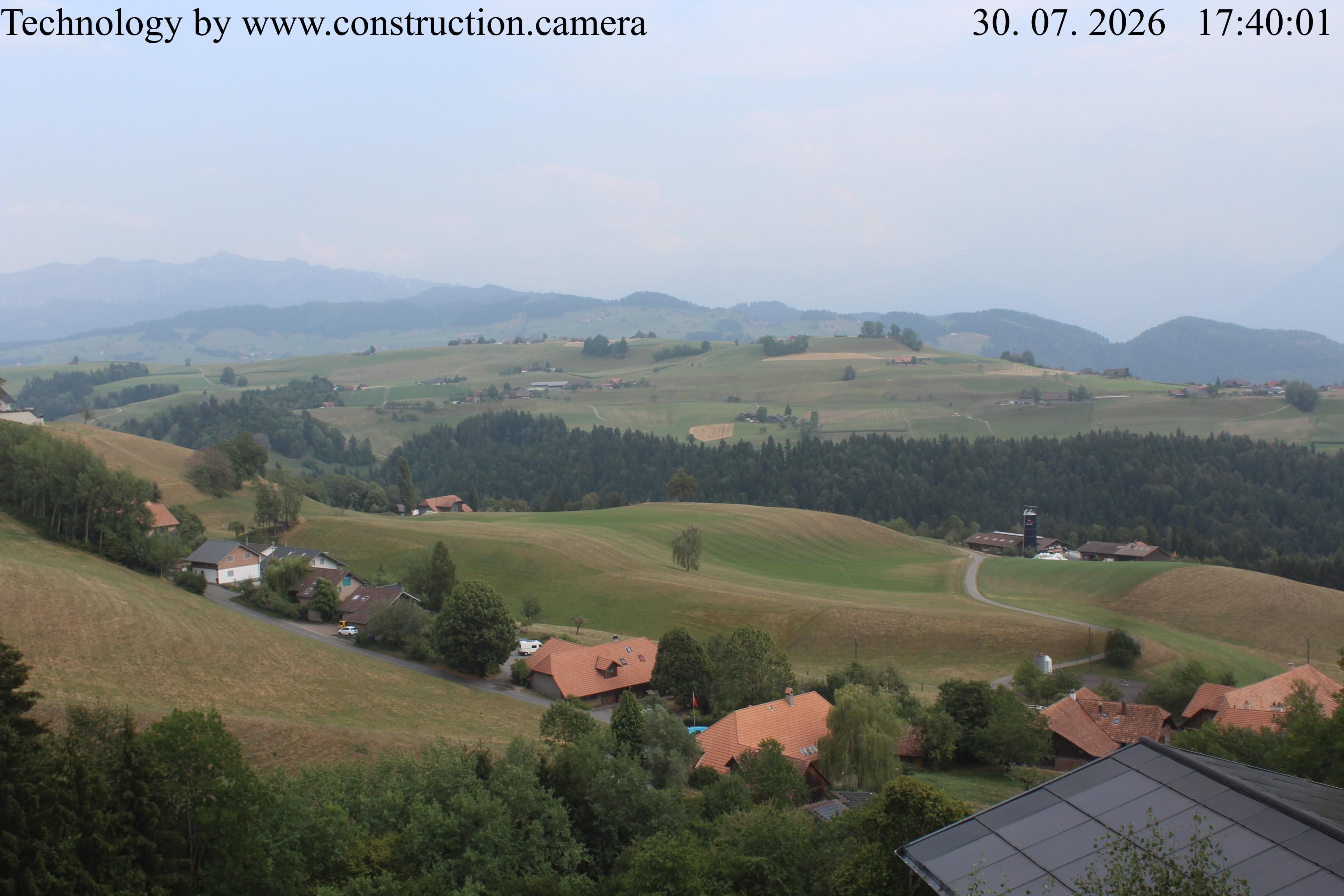 Oberdiessbach › Süden: Thunersee - Blüemlisalphorn